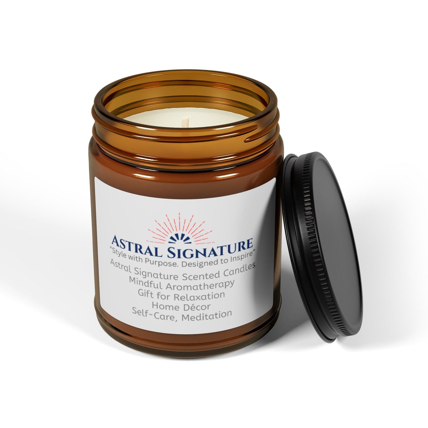 Soy Candle - Mindful Aromatherapy, Relaxation Gift - Astral Signature