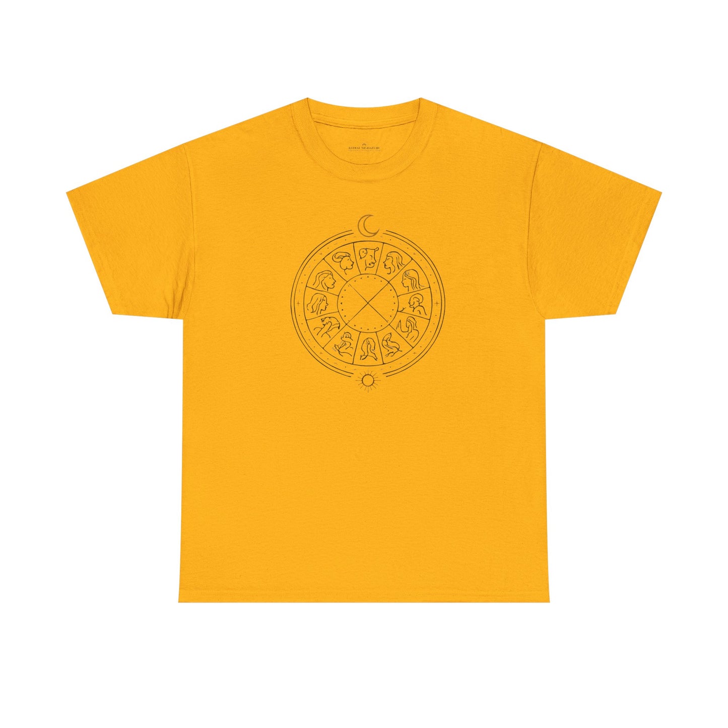 The Zodiac Tee - Unisex Jersey T-Shirt in lighter colors by Astral Signature