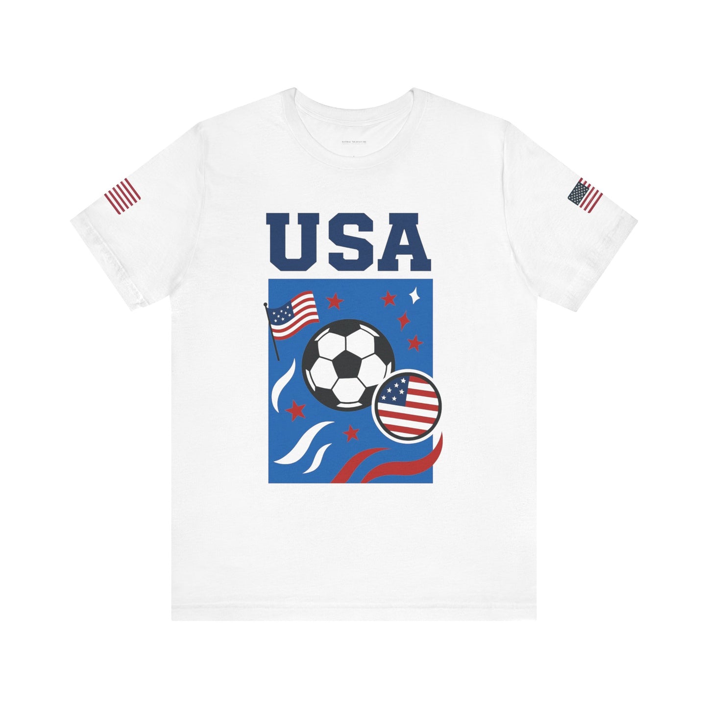 Casual Fashion T-Shirt - GO USA Team Tee, World Cup 2026 Limited Edition