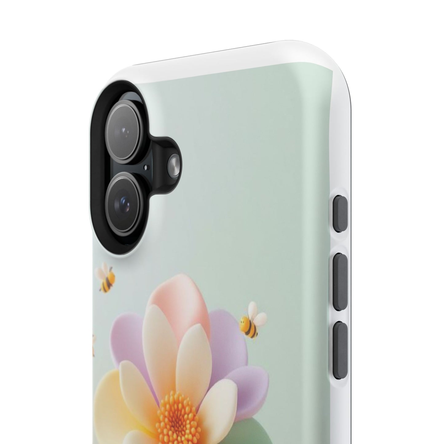 Phone Case Impact-Resistant, Calming 3D Flower Phone Case Impact-Resistant Case for Kids and Adults - Astral Signature