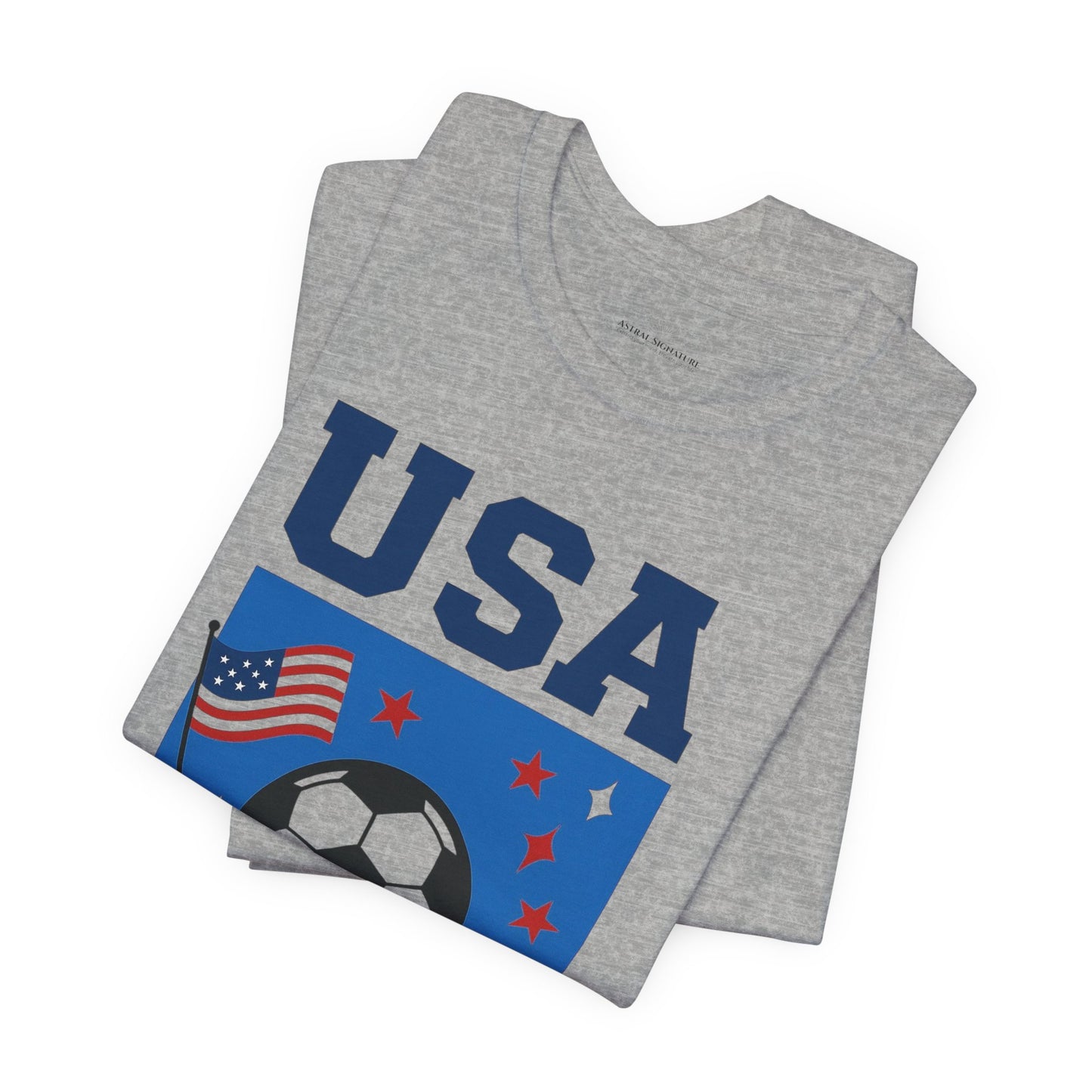 Casual Fashion T-Shirt - GO USA Team Tee, World Cup 2026 Limited Edition