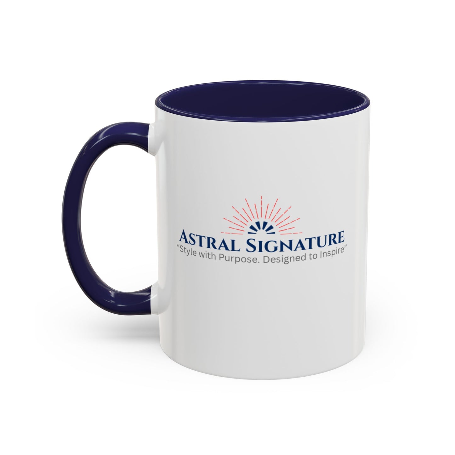 Breathe in and Let go Motivational and Inspirational Coffee Mug by Astral Signature