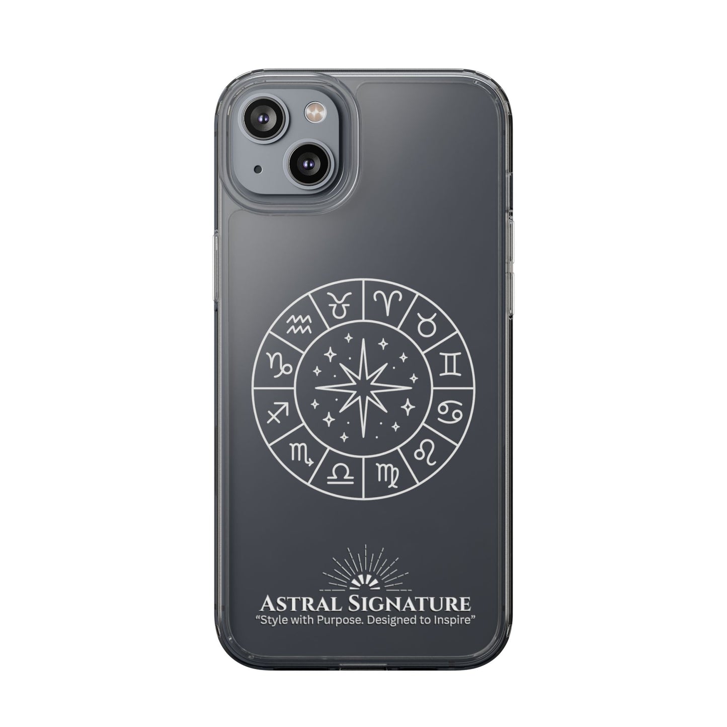 iPhone Clear Cases, ideal for darker iPhone colors - Astral Signature