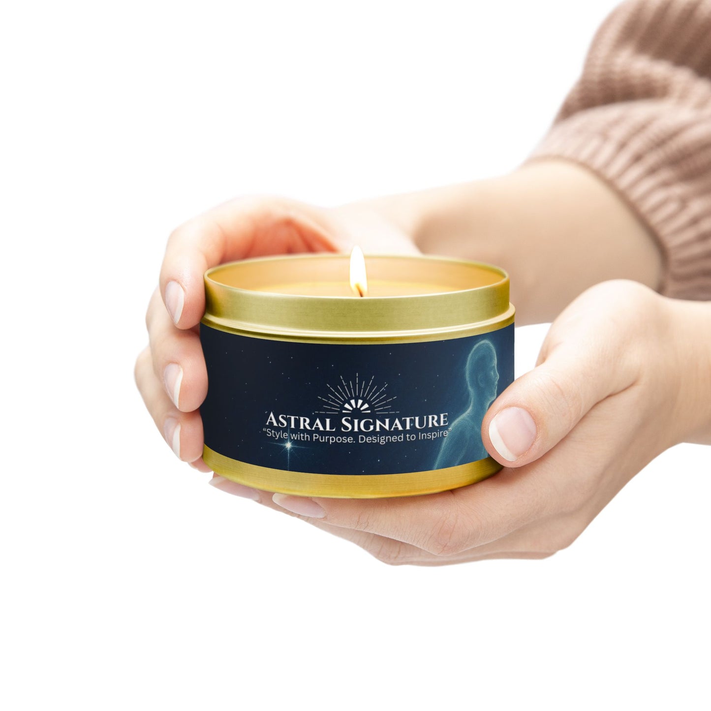 Eco-Friendly Aromatherapy Tin Candles , Relaxation Decor, Gift for Meditation, Birthday, Home Fragrance by Astral Signature