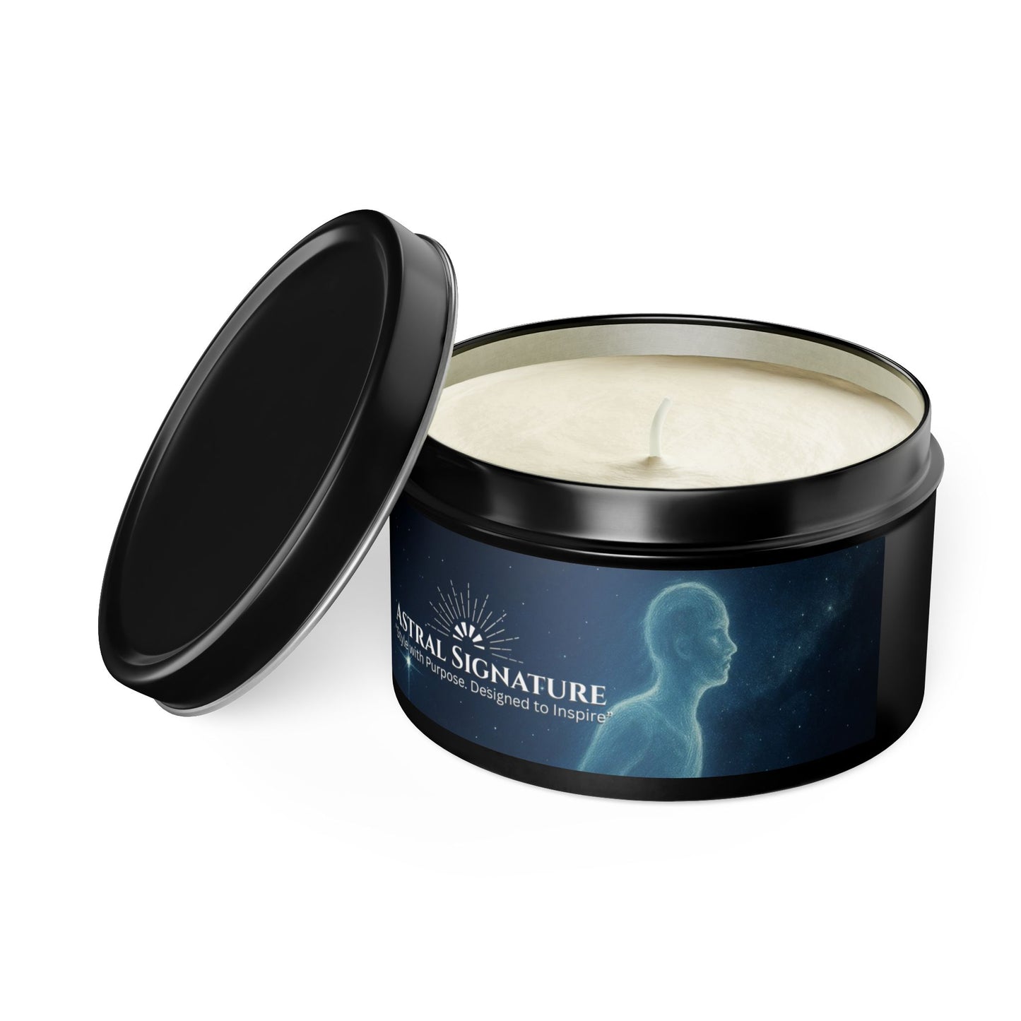 Eco-Friendly Aromatherapy Tin Candles , Relaxation Decor, Gift for Meditation, Birthday, Home Fragrance by Astral Signature