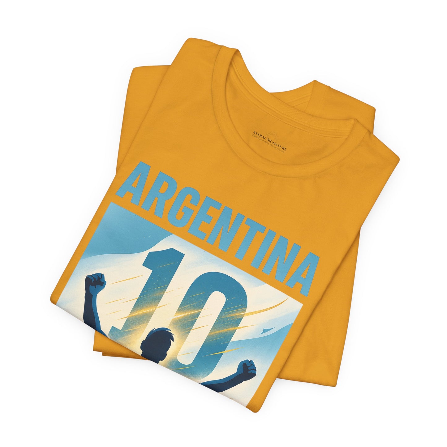 Argentina Legend from Rosario Team Tee - Casual Fashion T-Shirt, USA World Cup 2026 Limited Edition