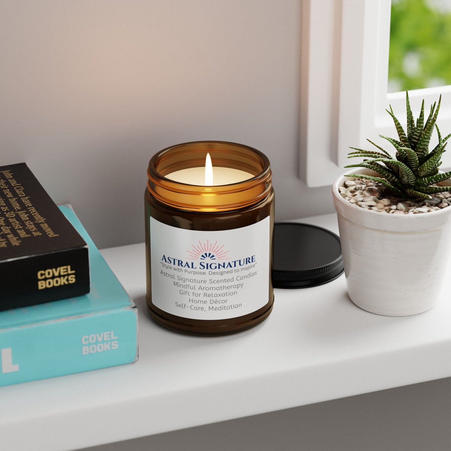 Soy Candle - Mindful Aromatherapy, Relaxation Gift - Astral Signature