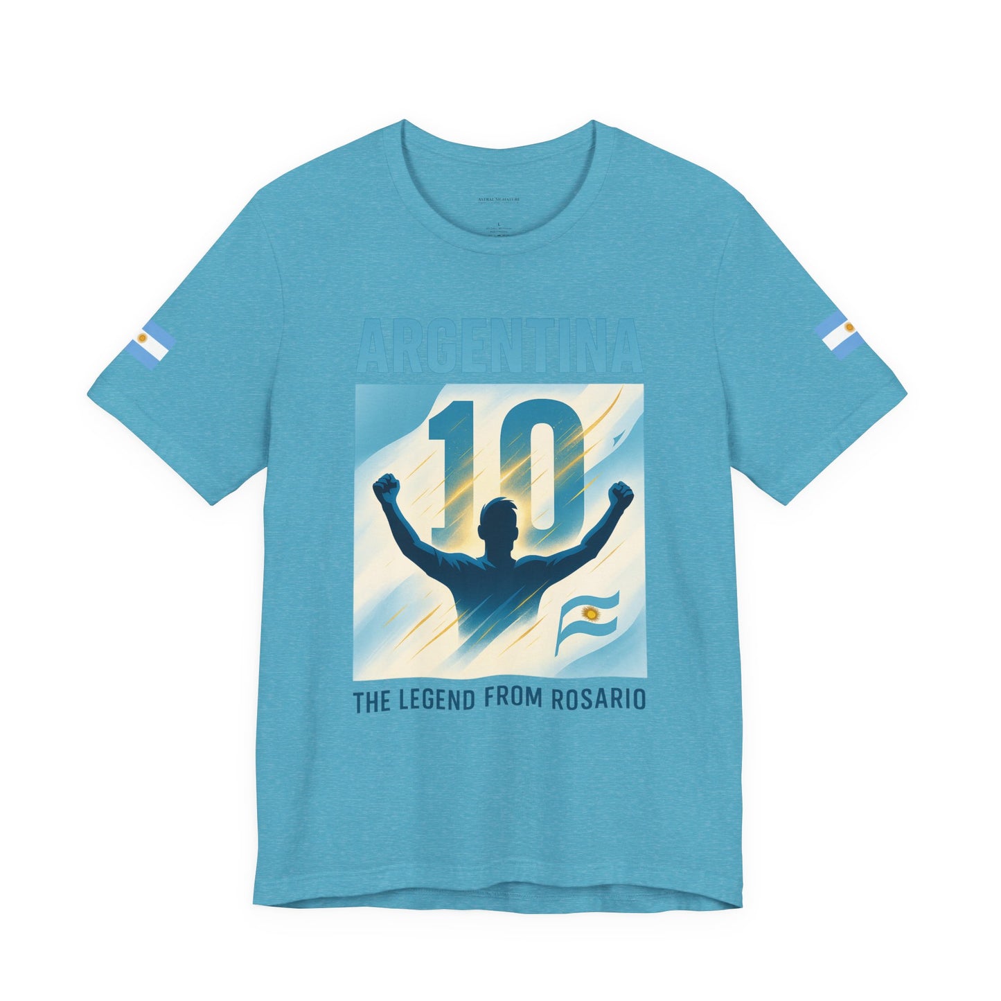 Argentina Legend from Rosario Team Tee - Casual Fashion T-Shirt, USA World Cup 2026 Limited Edition
