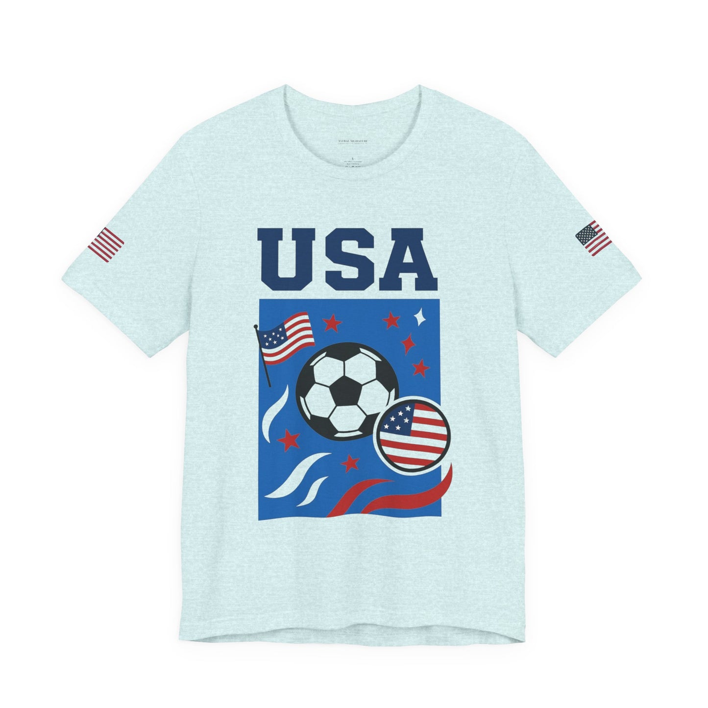 Casual Fashion T-Shirt - GO USA Team Tee, World Cup 2026 Limited Edition