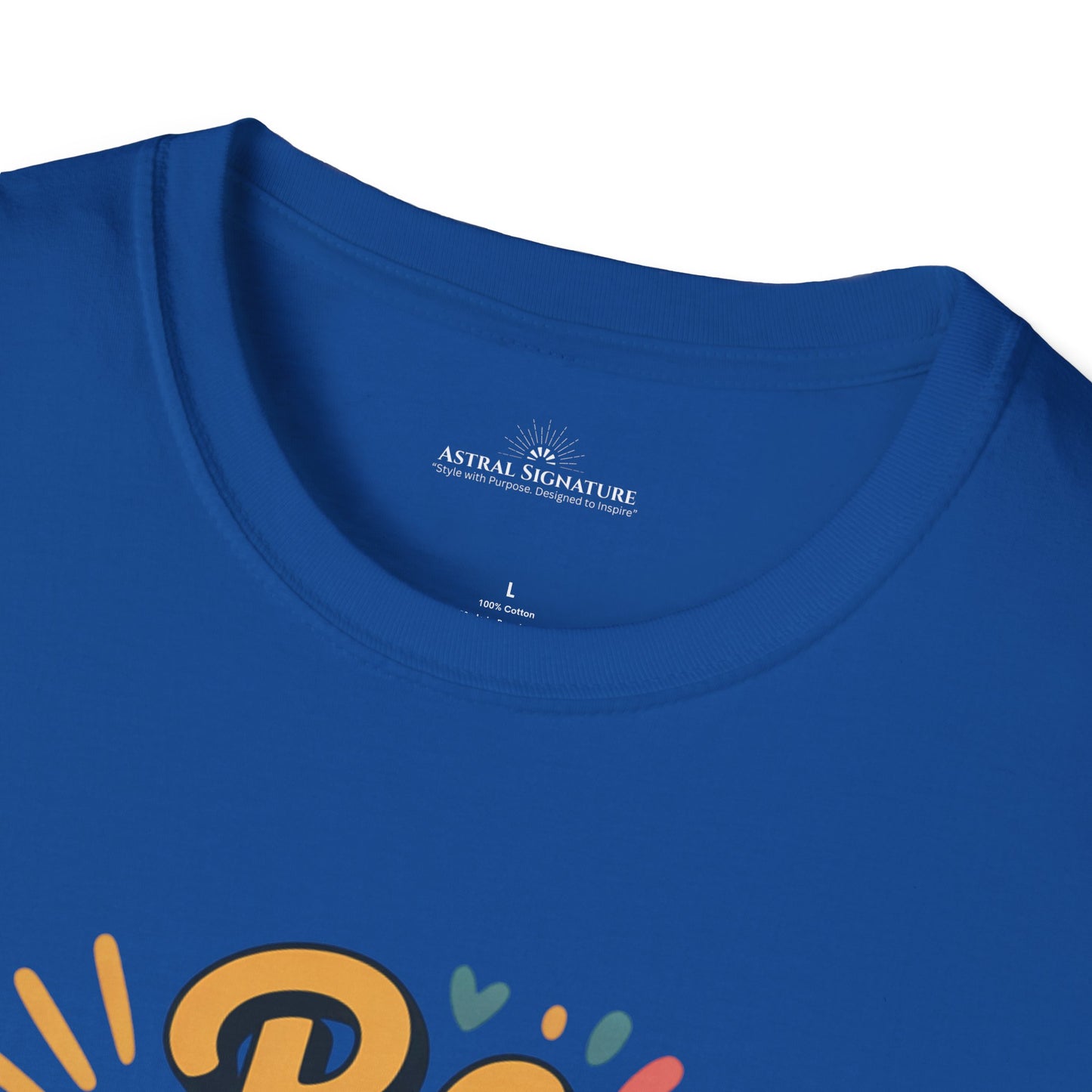 Be Happy and Shine Tee, T-Shirt  in darker colors by Astral Signature