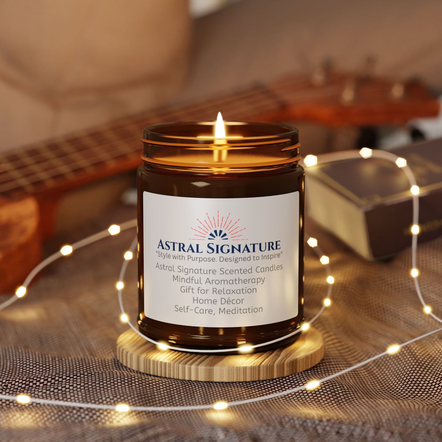 Soy Candle - Mindful Aromatherapy, Relaxation Gift - Astral Signature