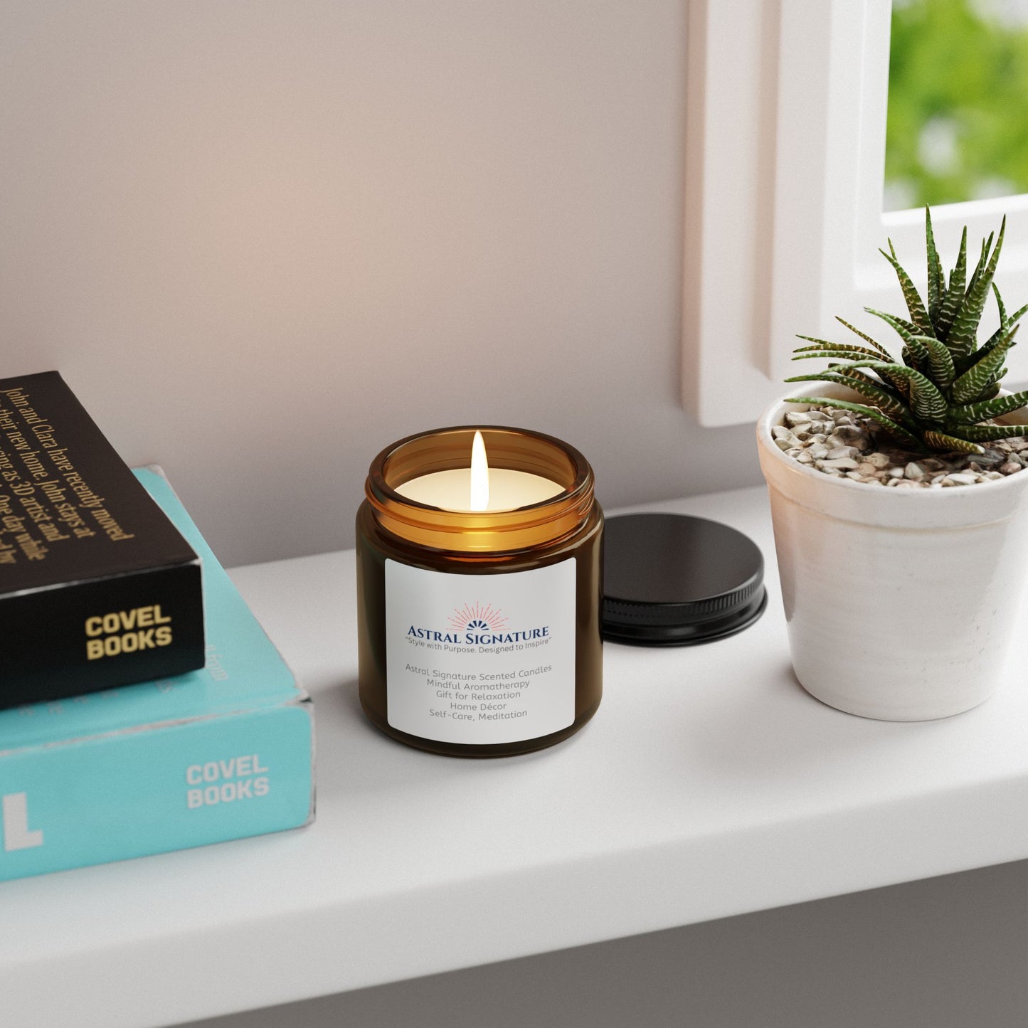 Soy Candle - Mindful Aromatherapy, Relaxation Gift - Astral Signature