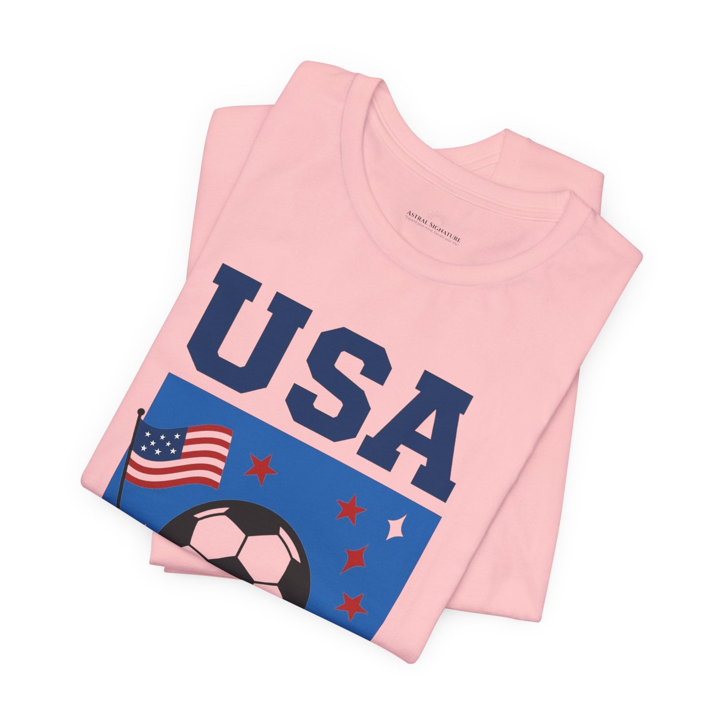 Casual Fashion T-Shirt - GO USA Team Tee, World Cup 2026 Limited Edition