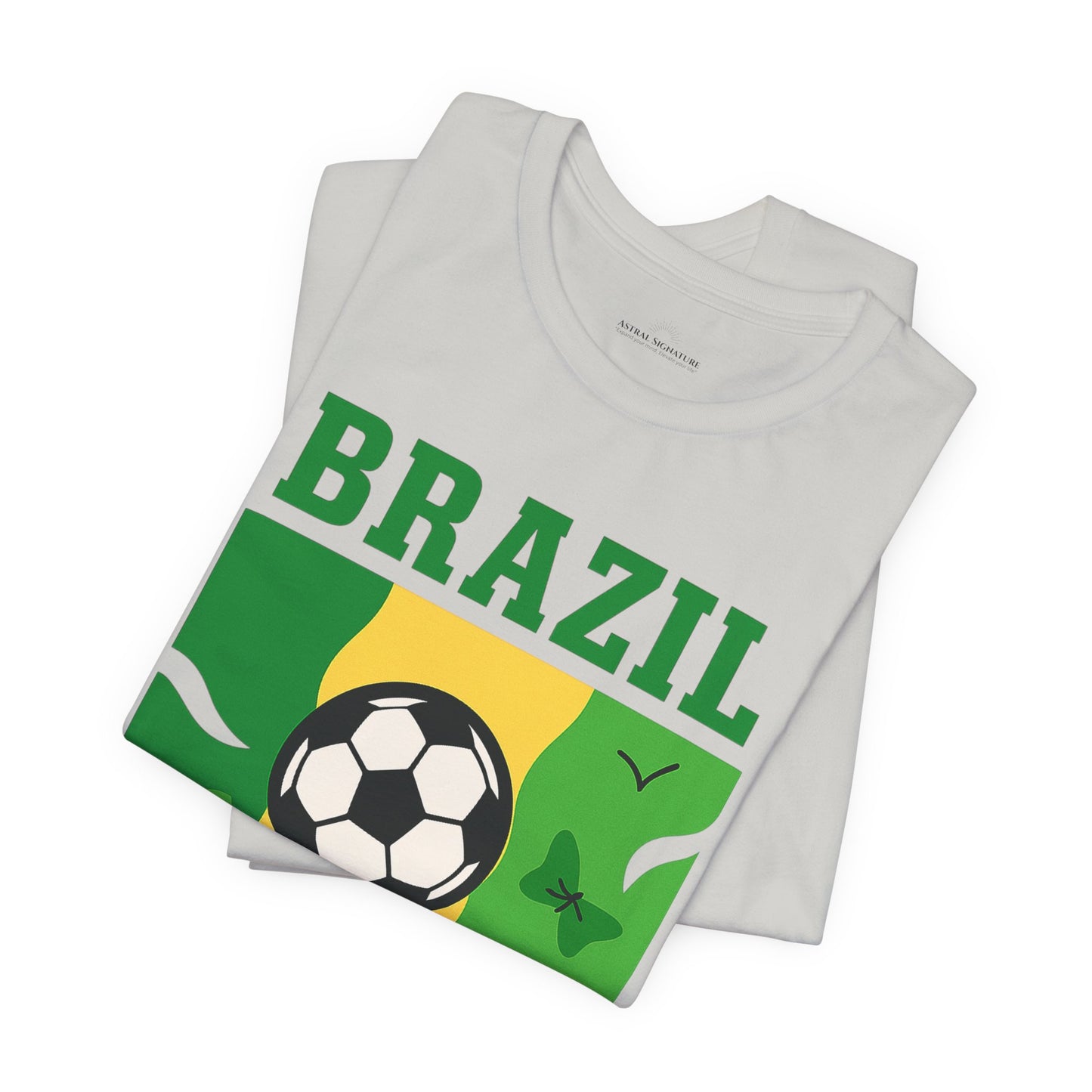 Casual Fashion T-Shirt - GO BRAZIL Team Tee - USA World Cup 2026 Limited Edition