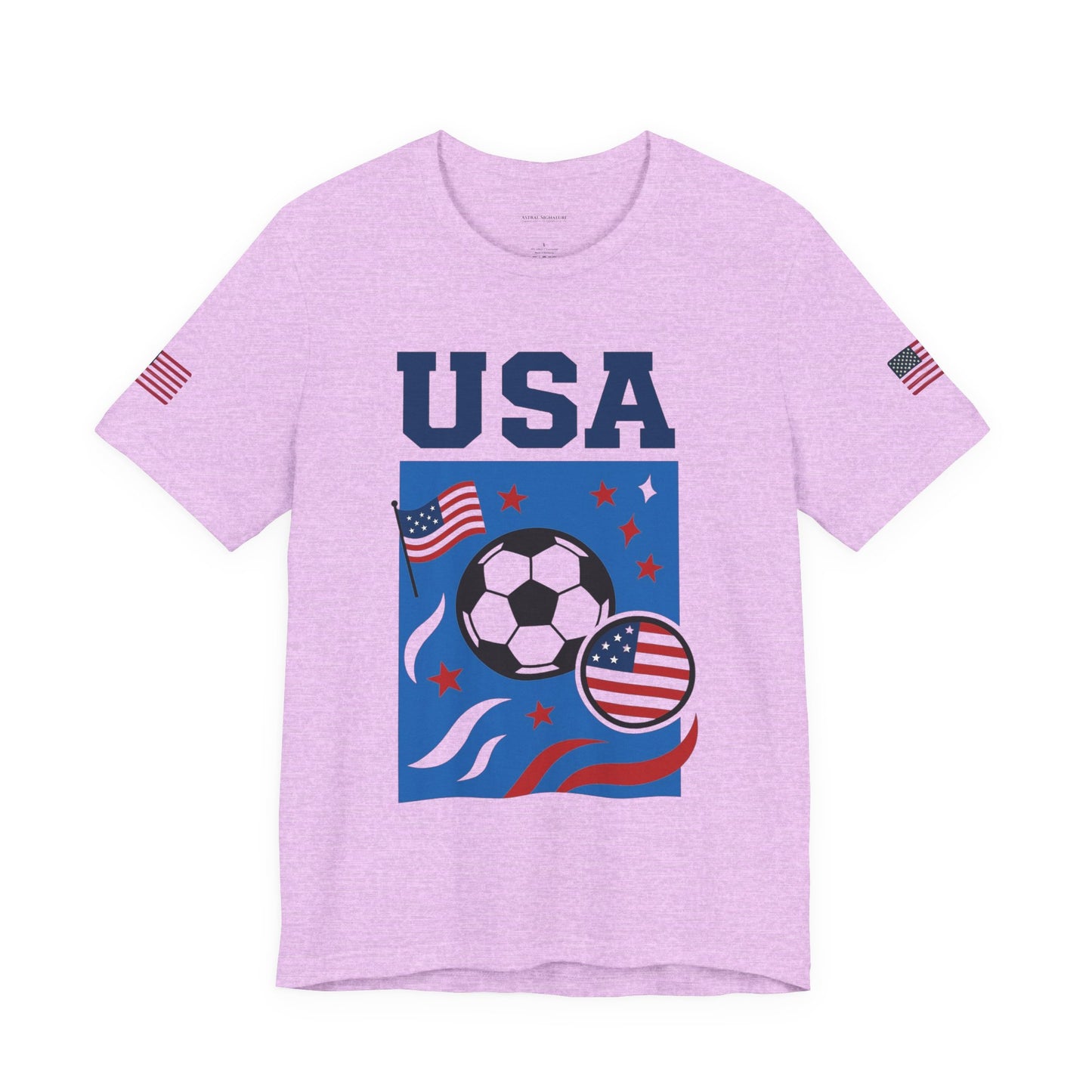 Casual Fashion T-Shirt - GO USA Team Tee, World Cup 2026 Limited Edition