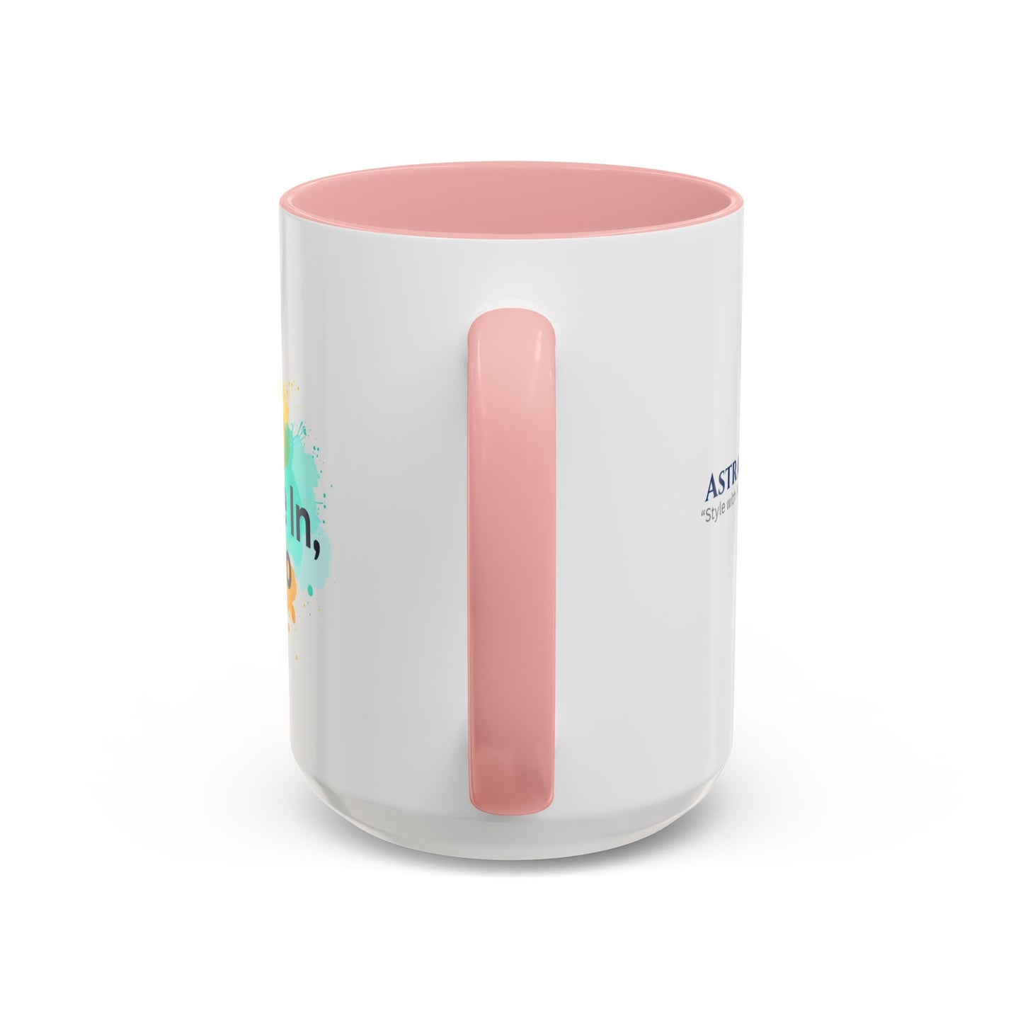 Breathe in and Let go Motivational and Inspirational Coffee Mug by Astral Signature