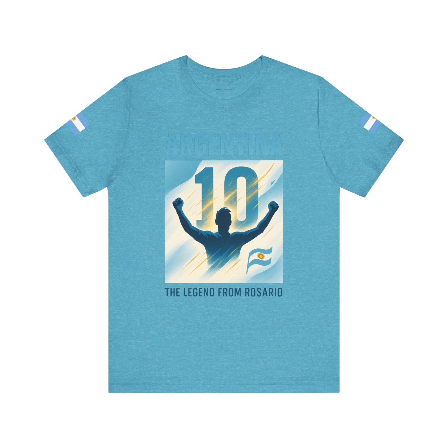 Argentina Legend from Rosario Team Tee - Casual Fashion T-Shirt, USA World Cup 2026 Limited Edition