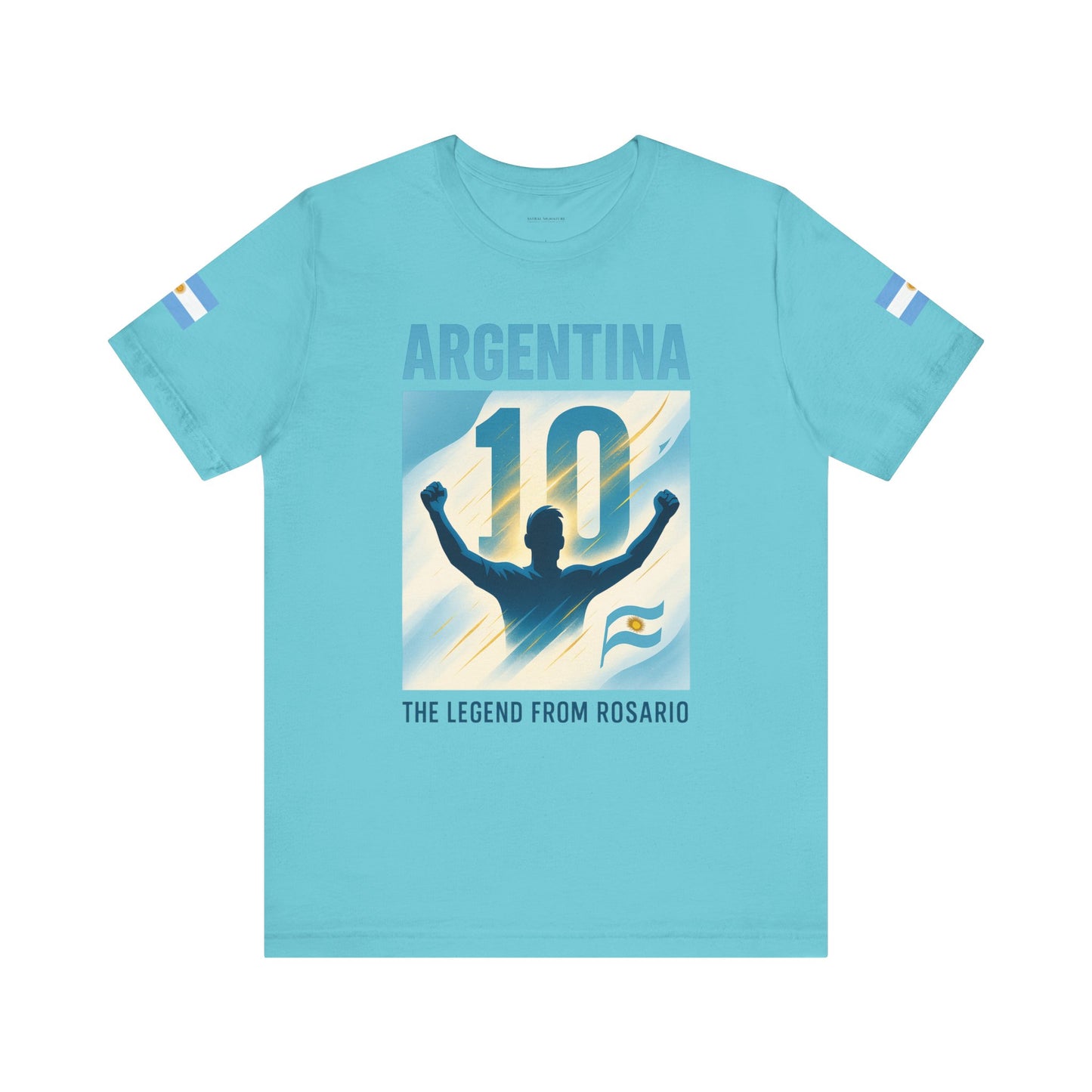 Argentina Legend from Rosario Team Tee - Casual Fashion T-Shirt, USA World Cup 2026 Limited Edition