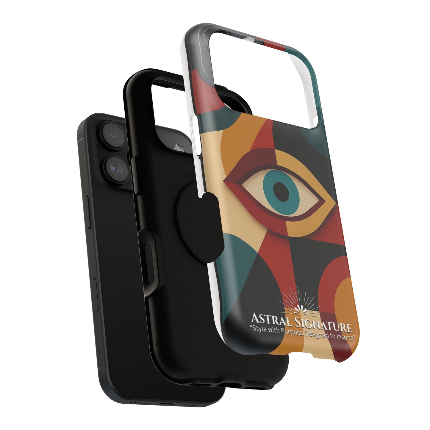 Phone Cases - Astral Eye of God Symbol for Protection by Astral Signature