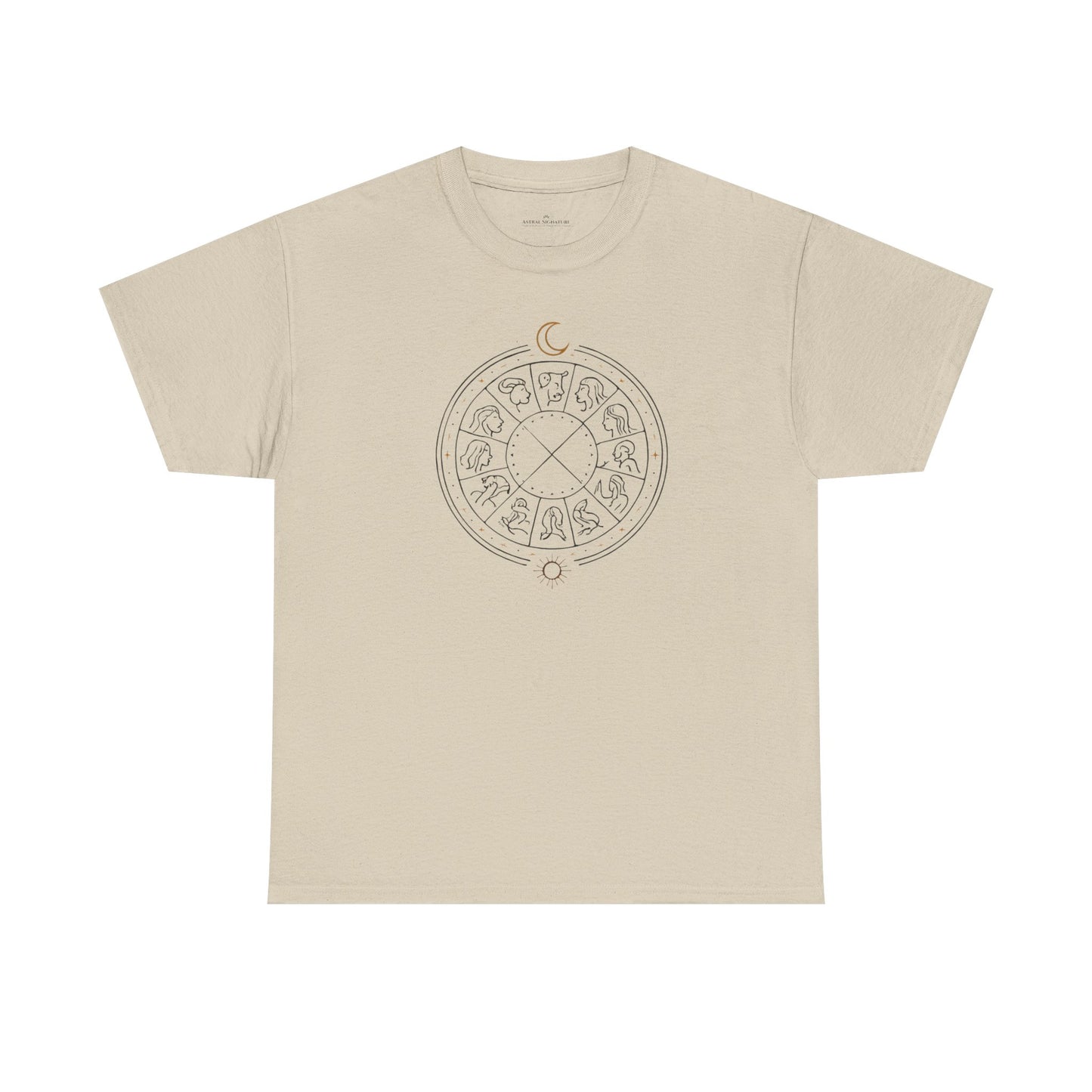 The Zodiac Tee - Unisex Jersey T-Shirt in lighter colors by Astral Signature