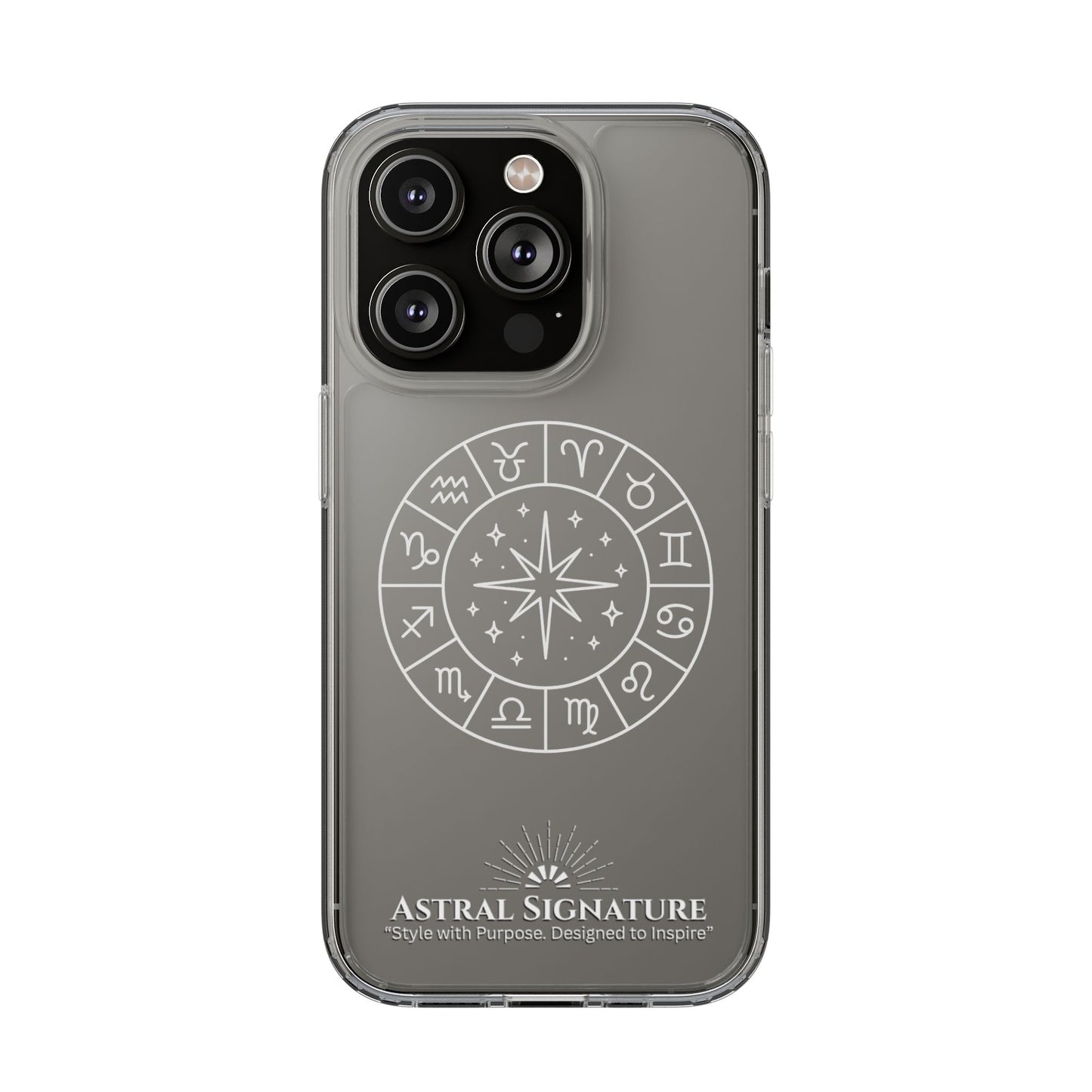 iPhone Clear Cases, ideal for darker iPhone colors - Astral Signature