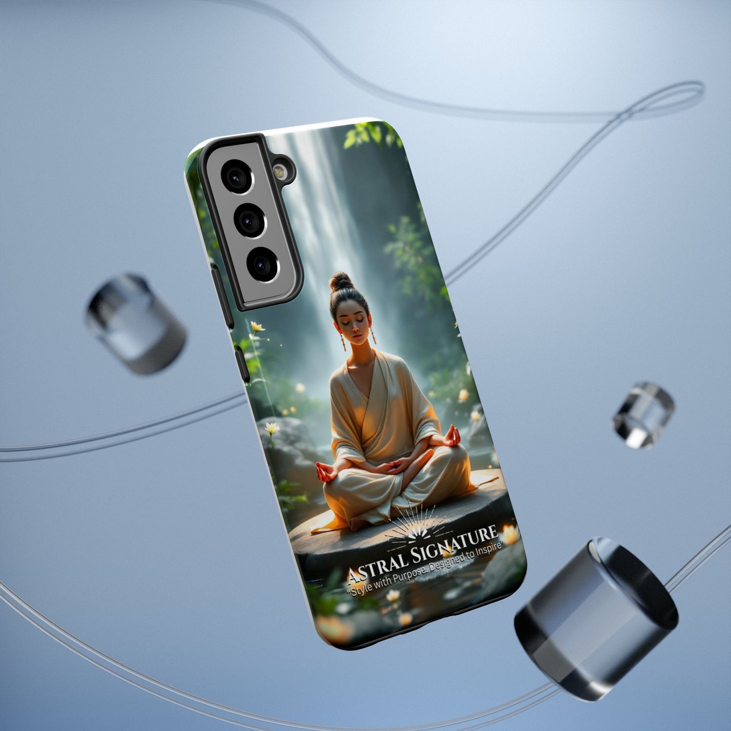 3D Yogi Phone Cases with Symbols and Protection, iPhone Cases with meaning by Astral Signature