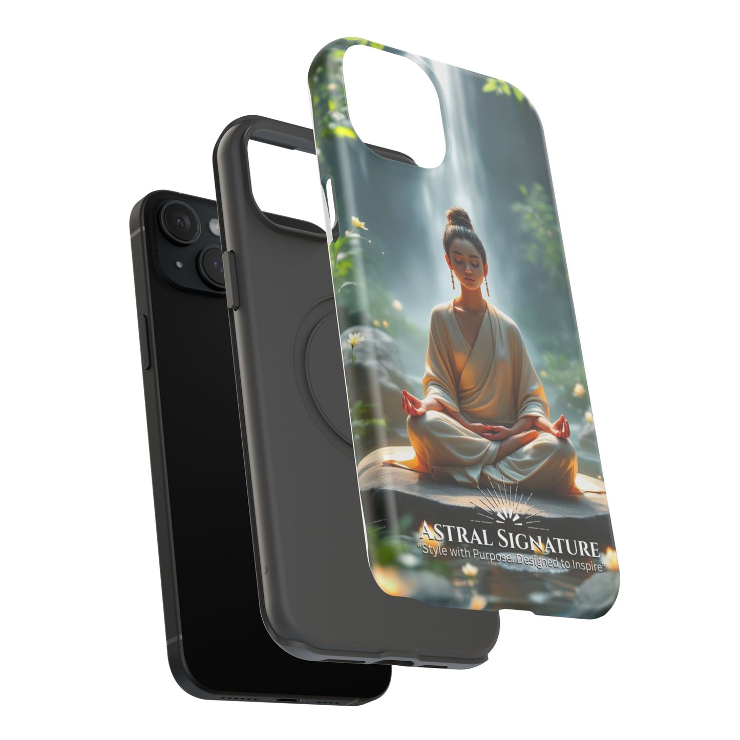 3D Yogi Phone Cases with Symbols and Protection, iPhone Cases with meaning by Astral Signature