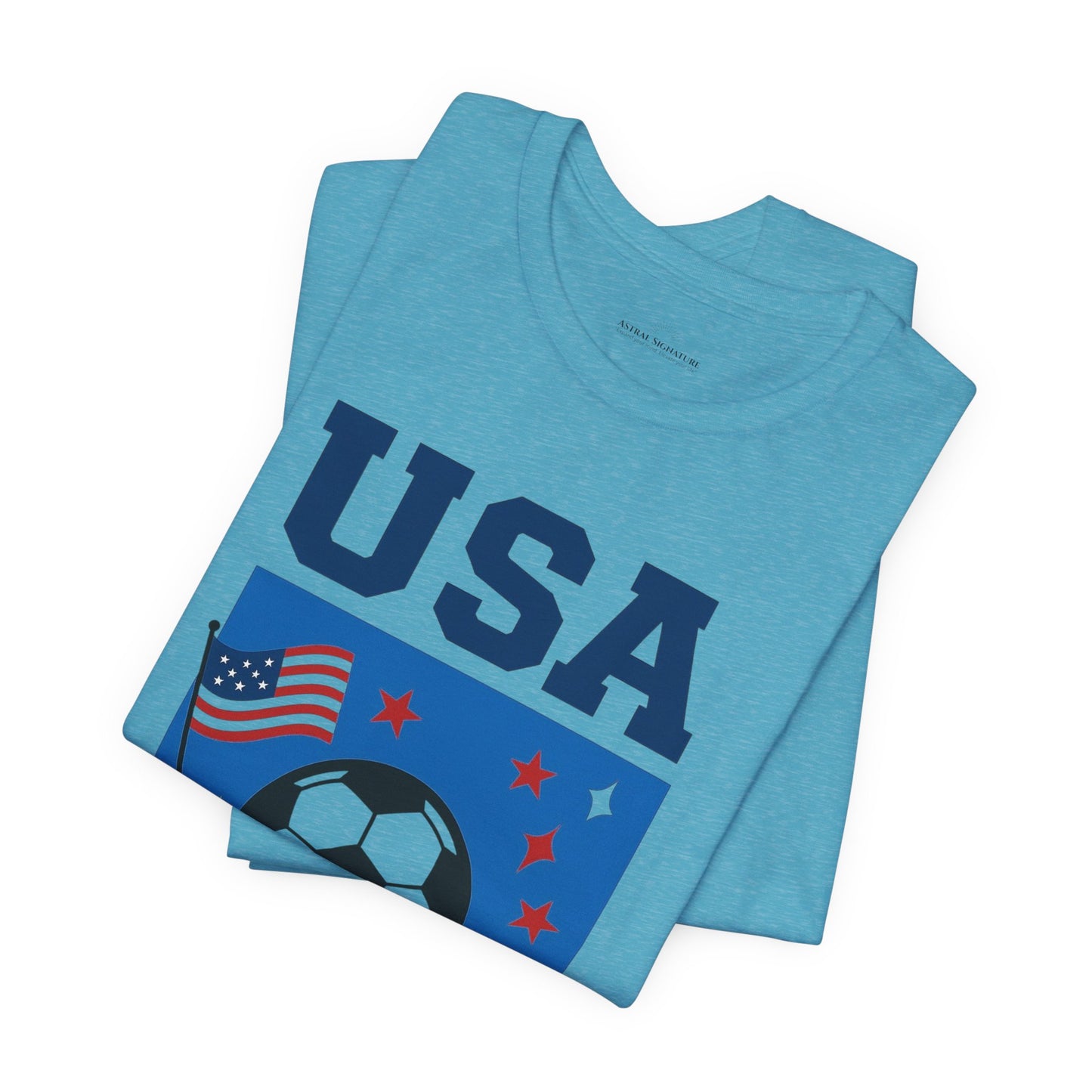 Casual Fashion T-Shirt - GO USA Team Tee, World Cup 2026 Limited Edition