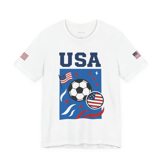 Casual Fashion T-Shirt - GO USA Team Tee, World Cup 2026 Limited Edition
