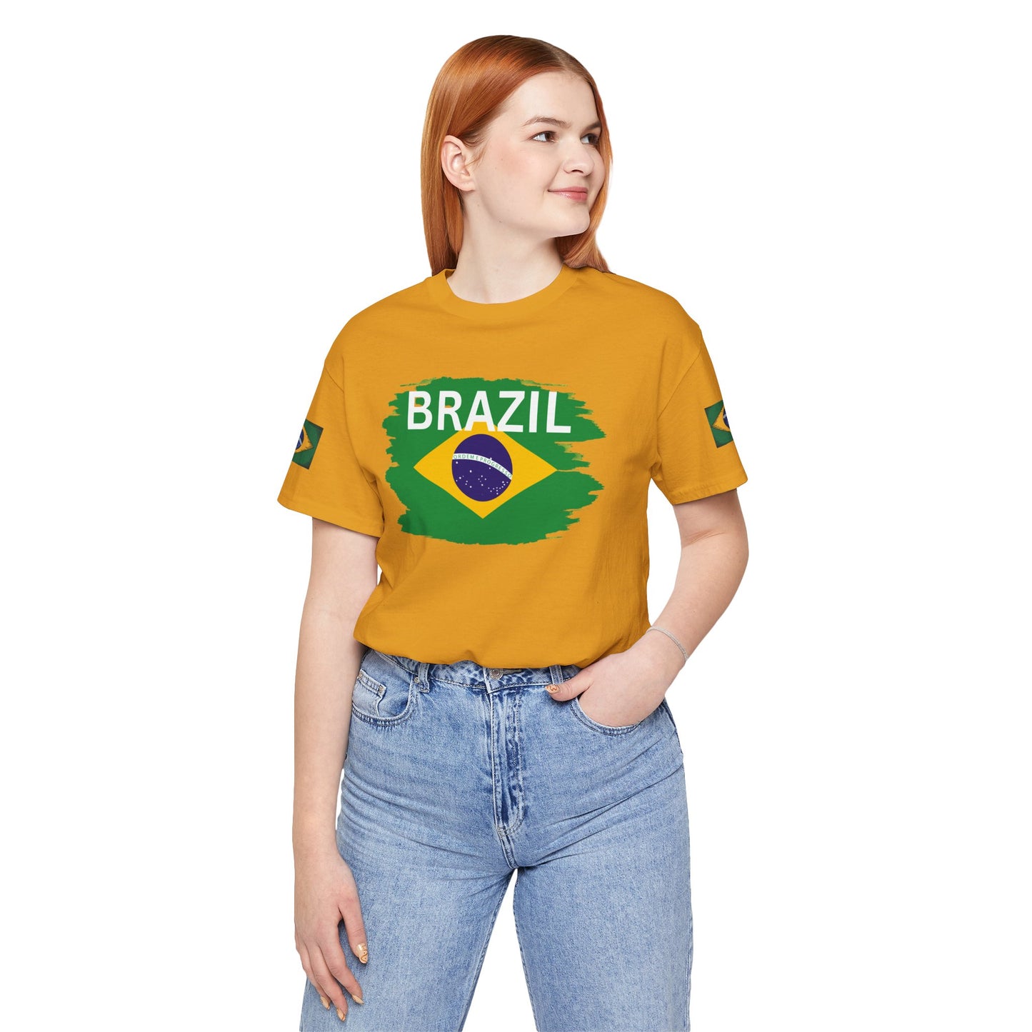 T-Shirt - GO BRAZIL Team Tee - USA World Cup 2026 Limited Edition