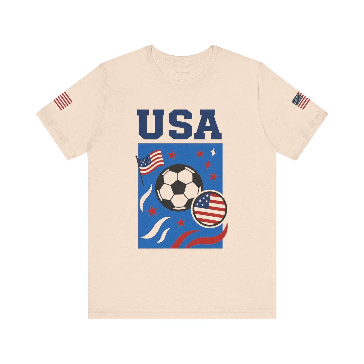 Casual Fashion T-Shirt - GO USA Team Tee, World Cup 2026 Limited Edition