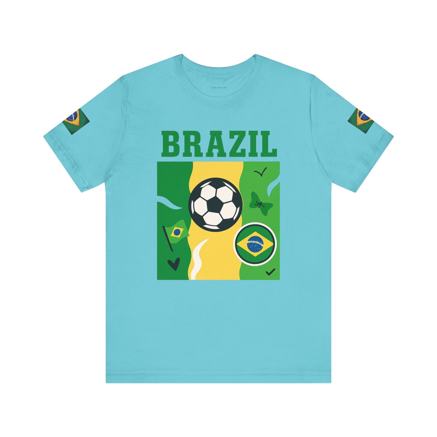 Casual Fashion T-Shirt - GO BRAZIL Team Tee - USA World Cup 2026 Limited Edition