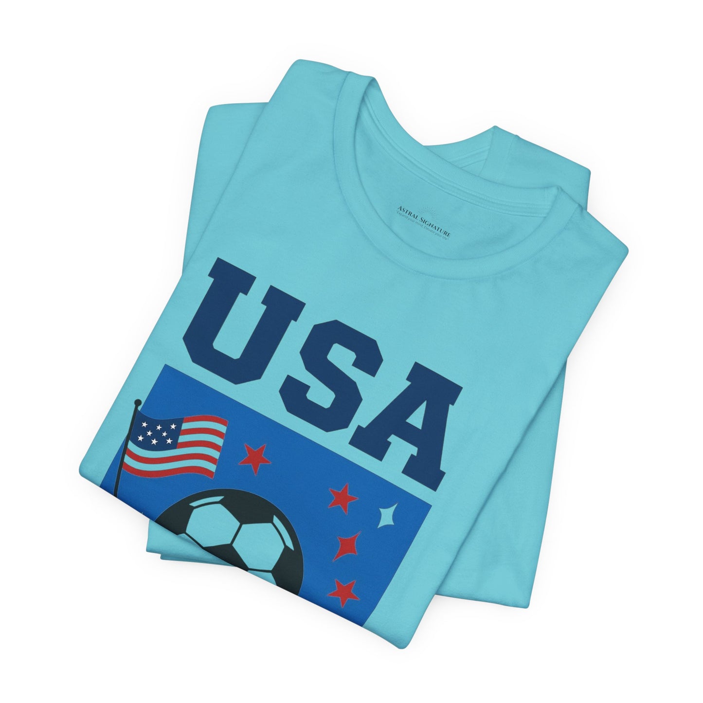 Casual Fashion T-Shirt - GO USA Team Tee, World Cup 2026 Limited Edition