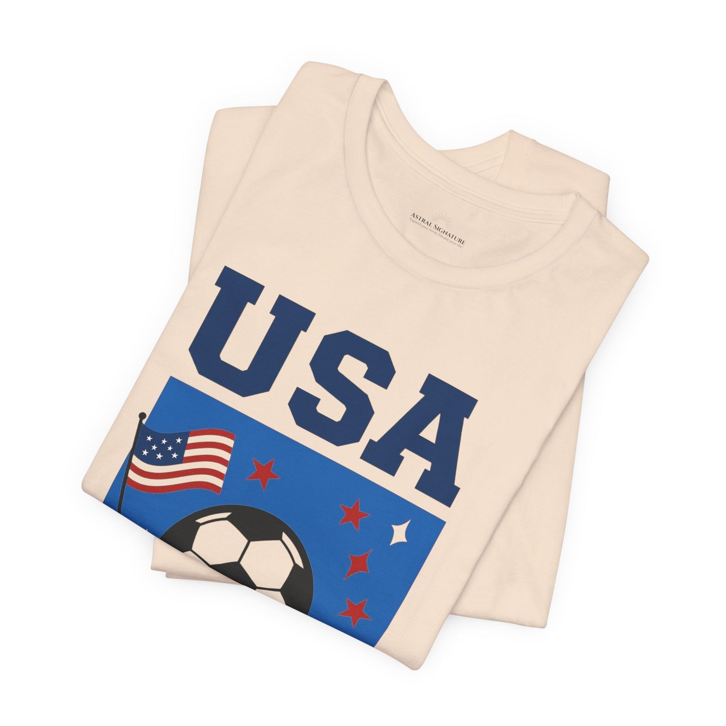 Casual Fashion T-Shirt - GO USA Team Tee, World Cup 2026 Limited Edition