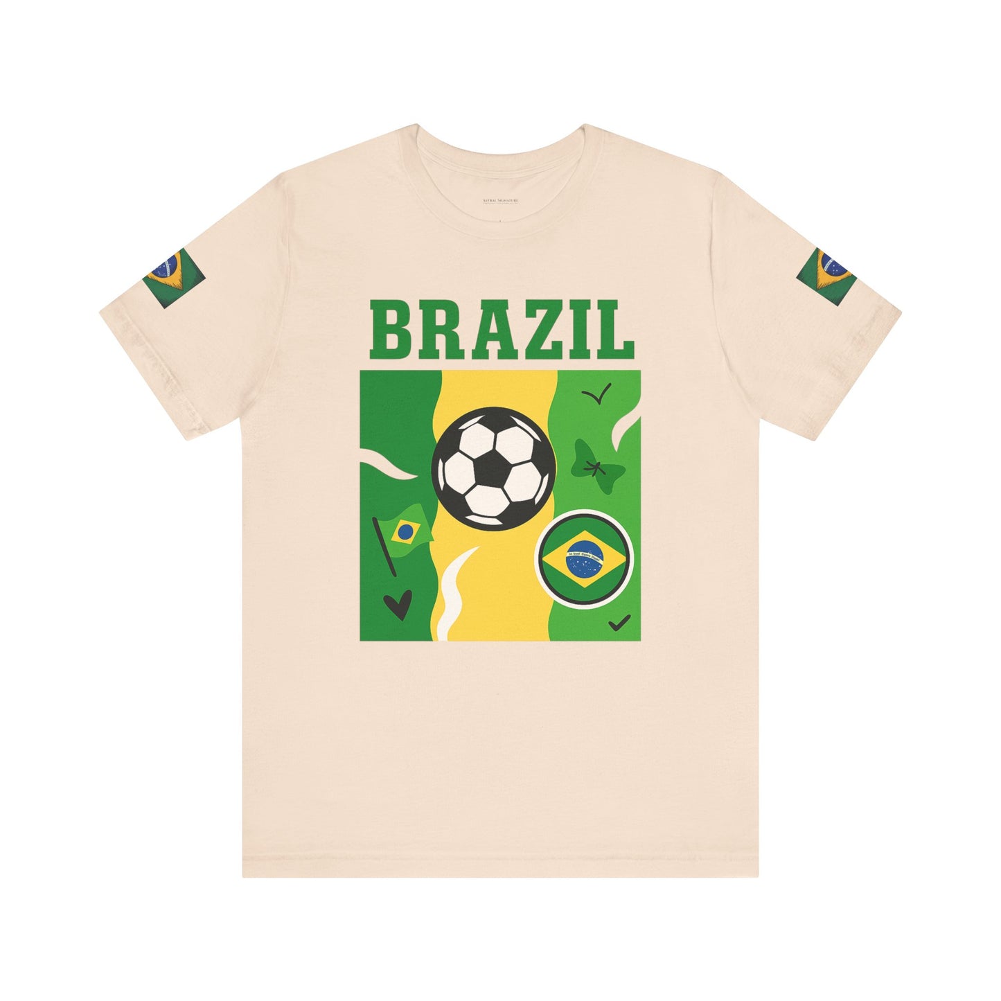 Casual Fashion T-Shirt - GO BRAZIL Team Tee - USA World Cup 2026 Limited Edition