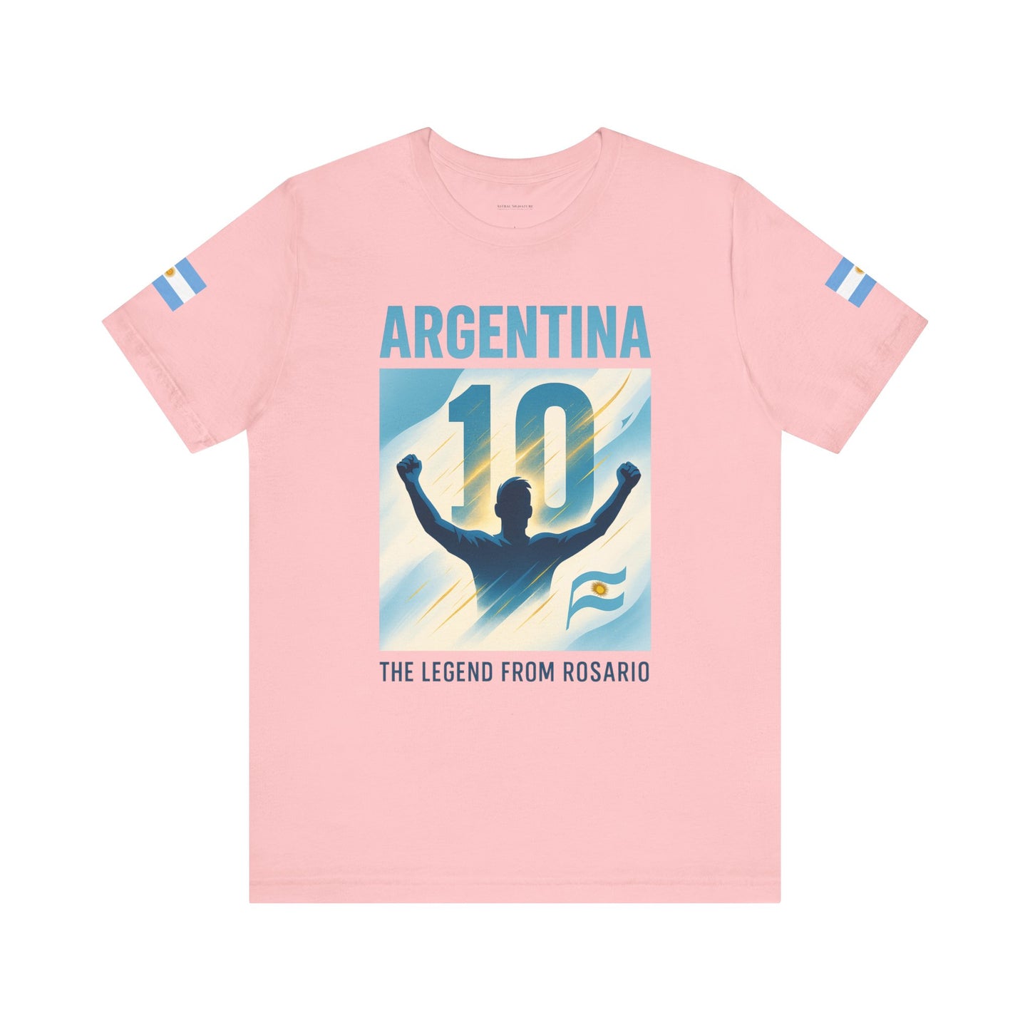 Argentina Legend from Rosario Team Tee - Casual Fashion T-Shirt, USA World Cup 2026 Limited Edition