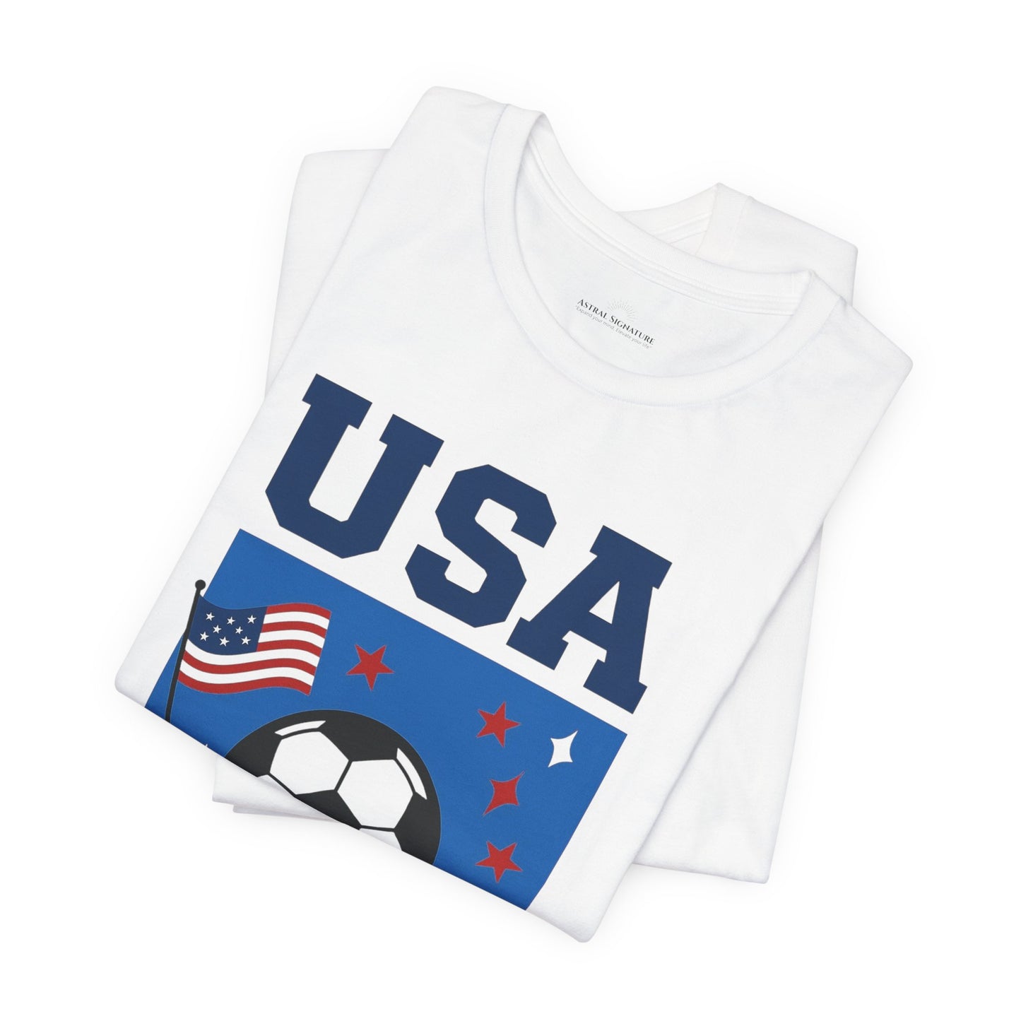 Casual Fashion T-Shirt - GO USA Team Tee, World Cup 2026 Limited Edition