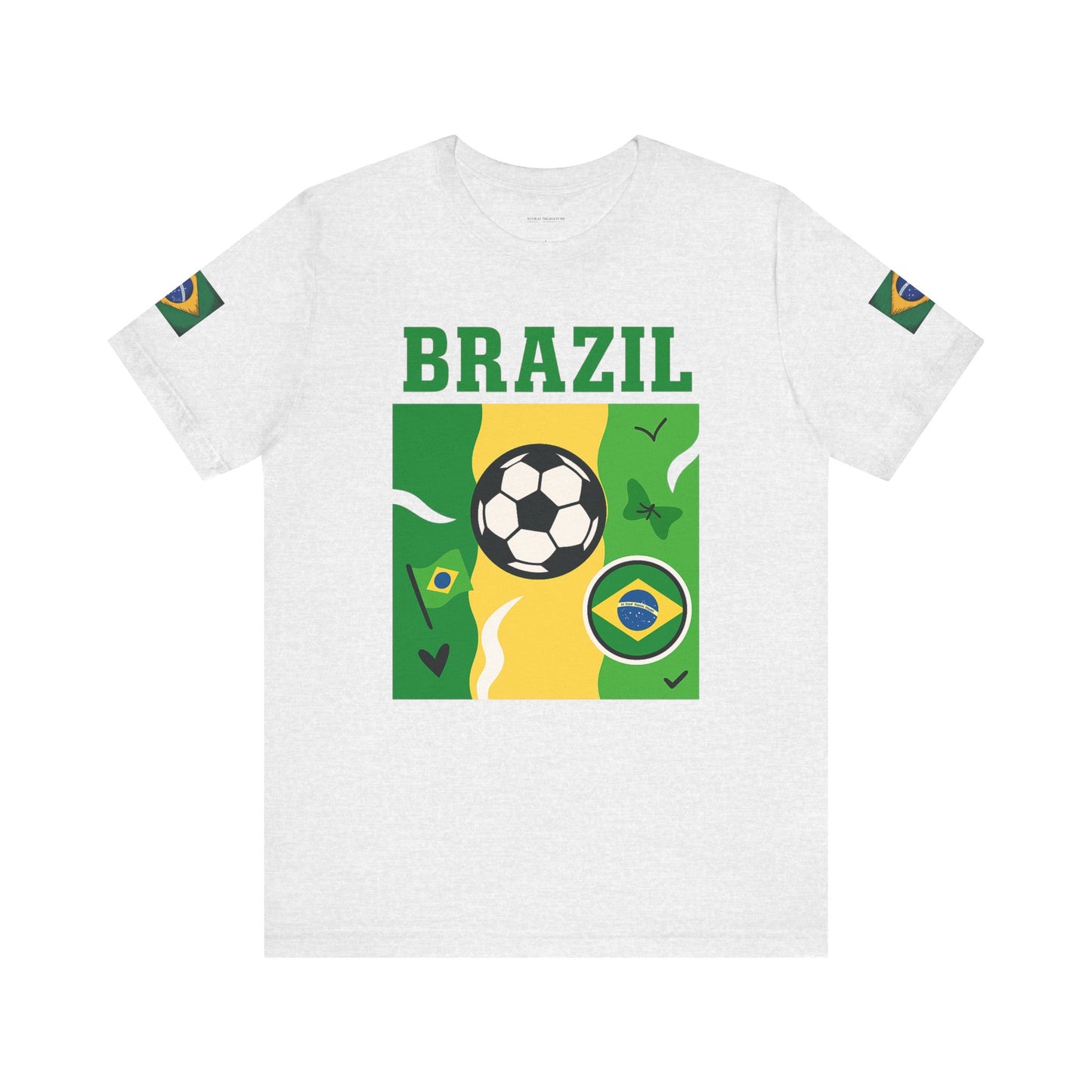 Casual Fashion T-Shirt - GO BRAZIL Team Tee - USA World Cup 2026 Limited Edition