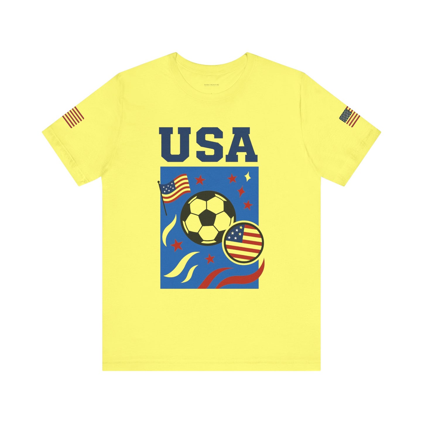 Casual Fashion T-Shirt - GO USA Team Tee, World Cup 2026 Limited Edition