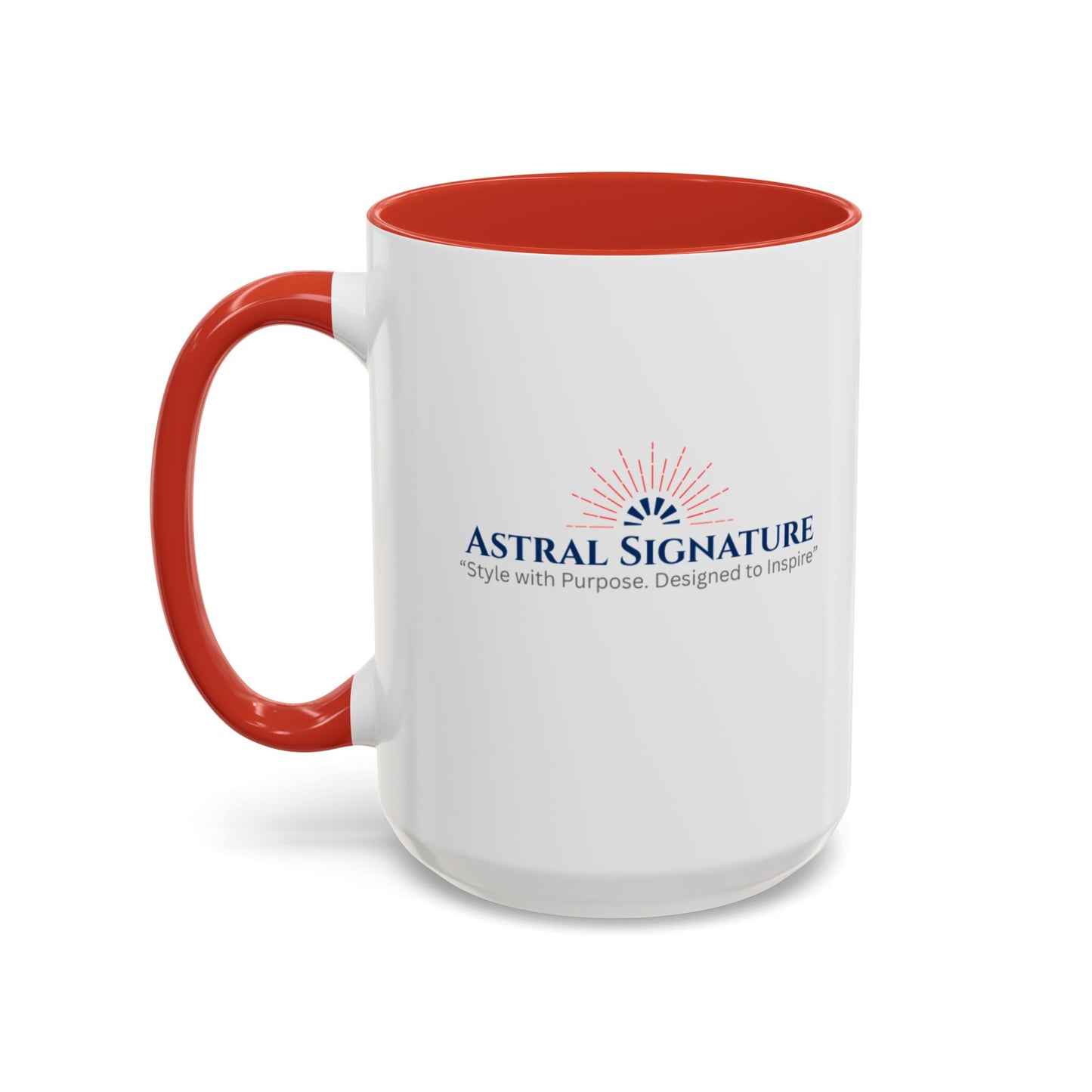 Breathe in and Let go Motivational and Inspirational Coffee Mug by Astral Signature