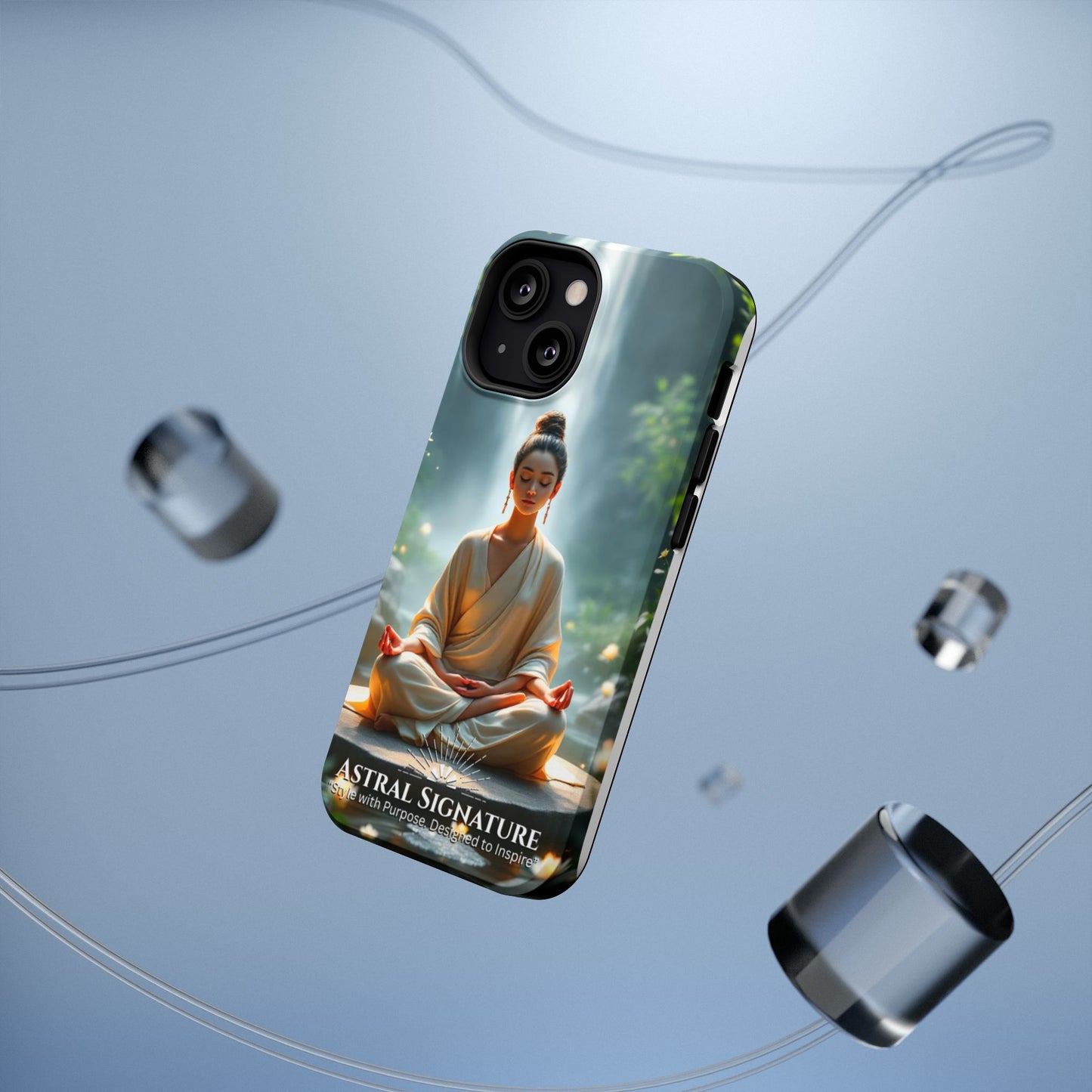 3D Yogi Phone Cases with Symbols and Protection, iPhone Cases with meaning by Astral Signature