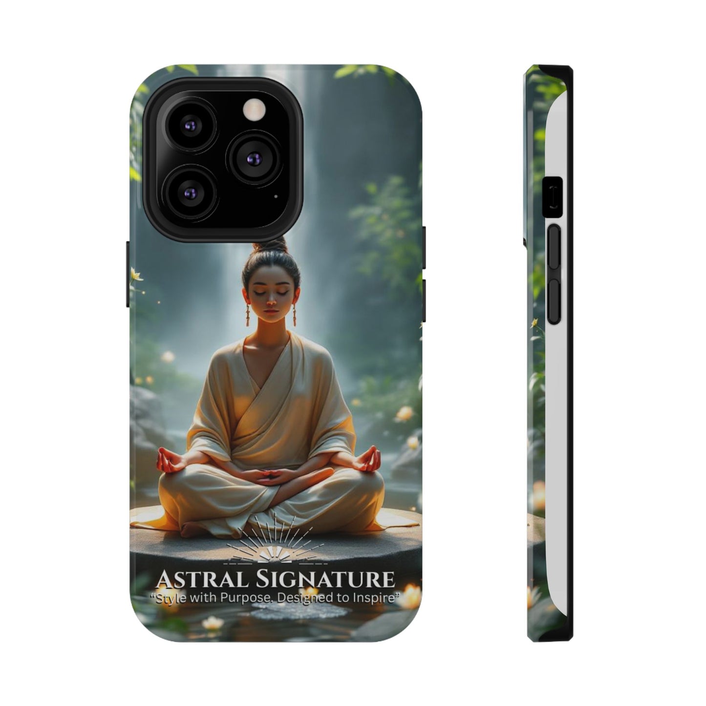 3D Yogi Phone Cases with Symbols and Protection, iPhone Cases with meaning by Astral Signature