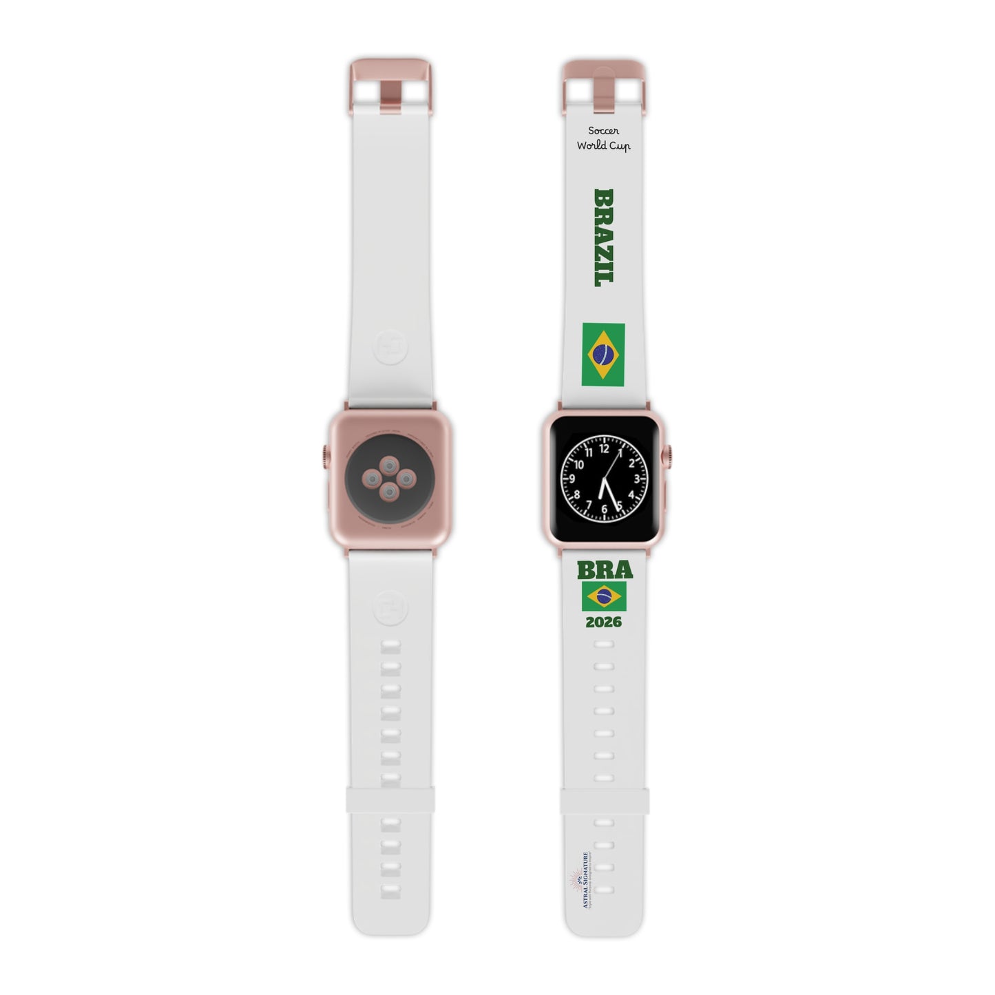 Watch Band BRAZIL Flag Strap World Cup USA 2026 Limited Edition