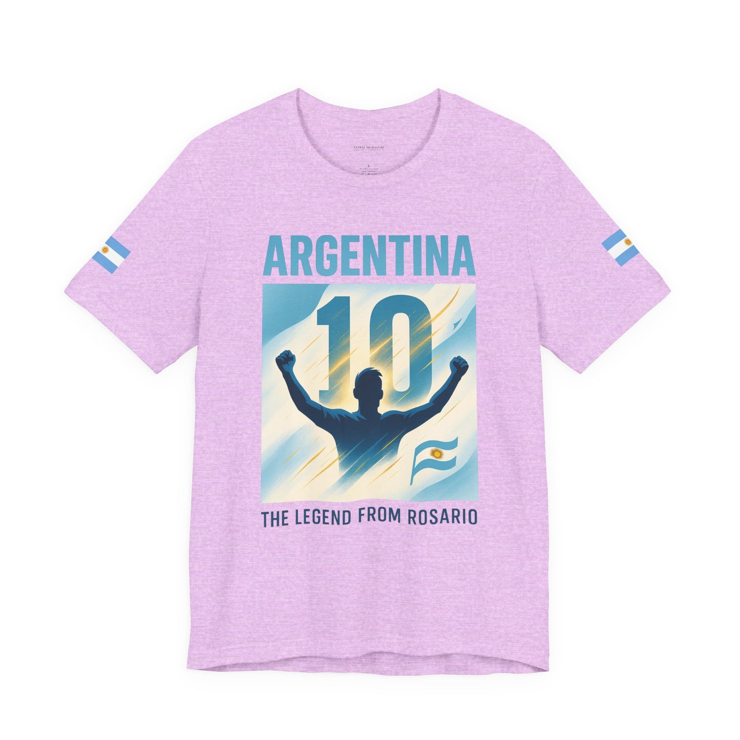 Argentina Legend from Rosario Team Tee - Casual Fashion T-Shirt, USA World Cup 2026 Limited Edition