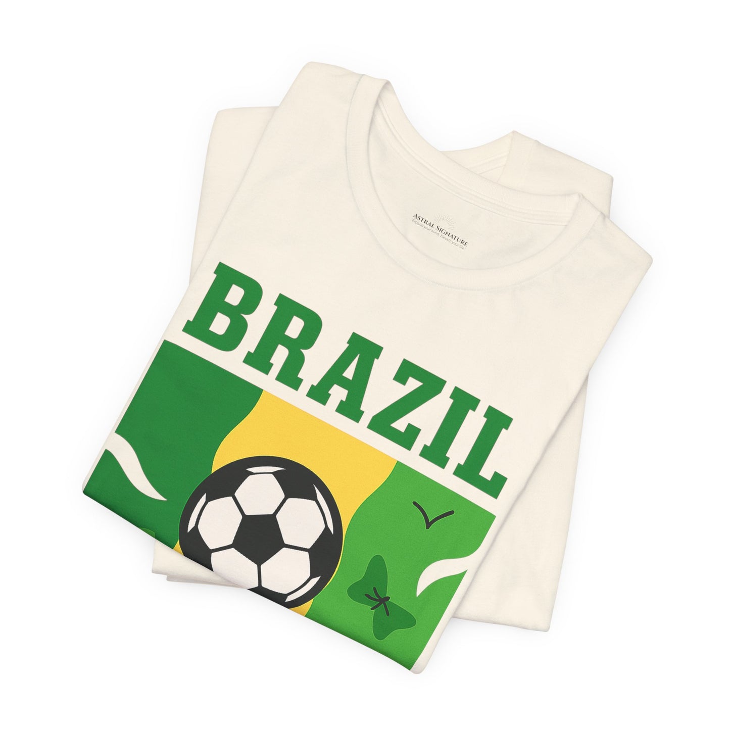Casual Fashion T-Shirt - GO BRAZIL Team Tee - USA World Cup 2026 Limited Edition