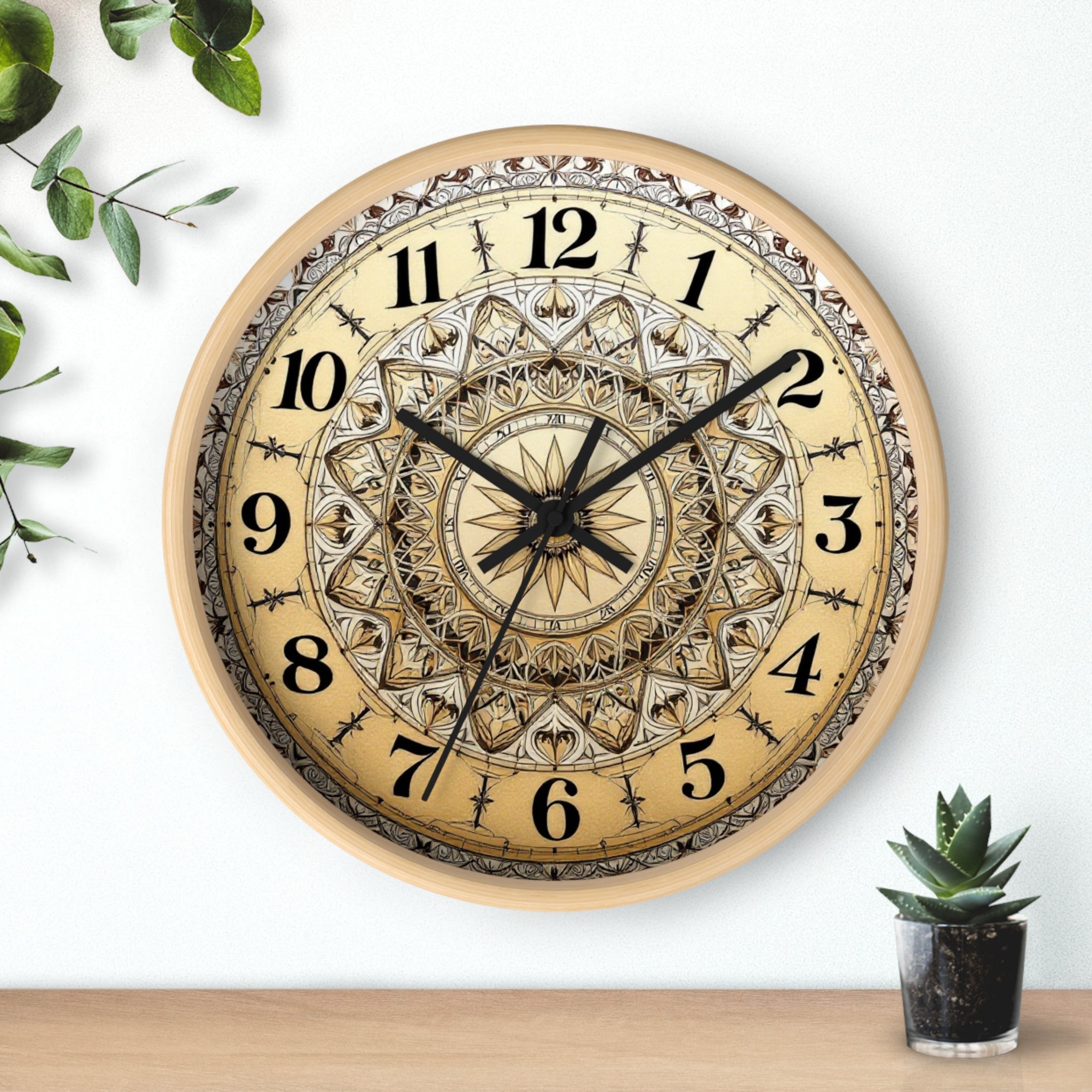 Astral Signature™ Bohemian Mandala Wall Clock