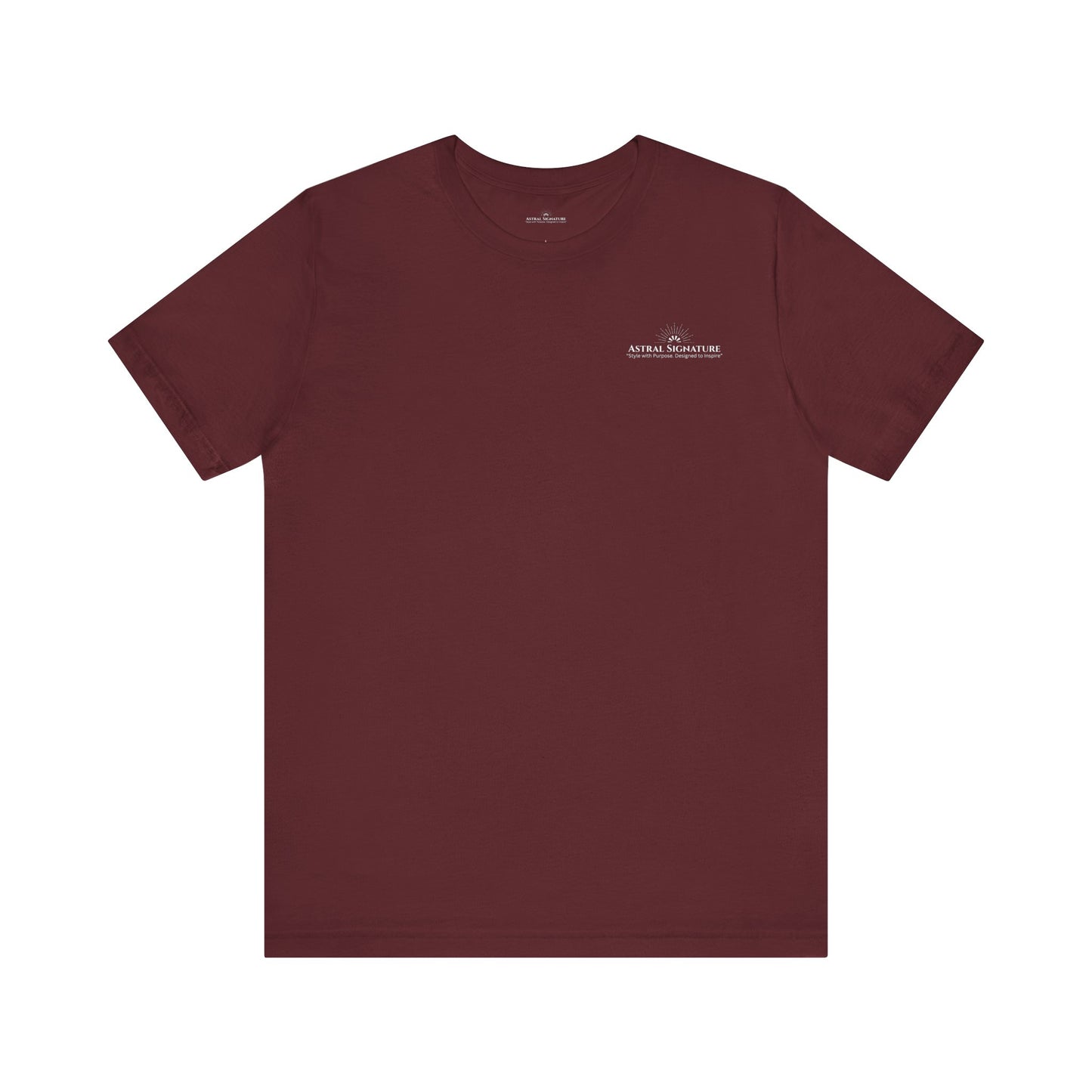 Astral Signature Tee, Unisex T-shirt in darker Colors, Gift for Friends, by Astral Signature