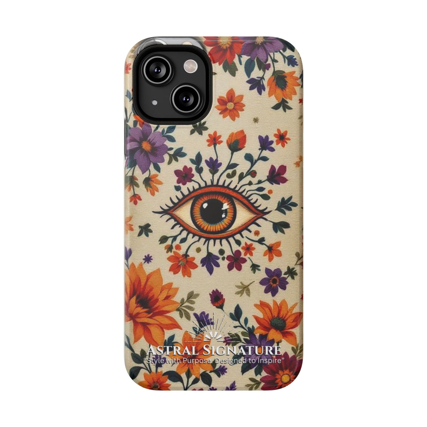 Phone Cases - Eye of God Symbol Impact-Resistant Case by Astral Signature