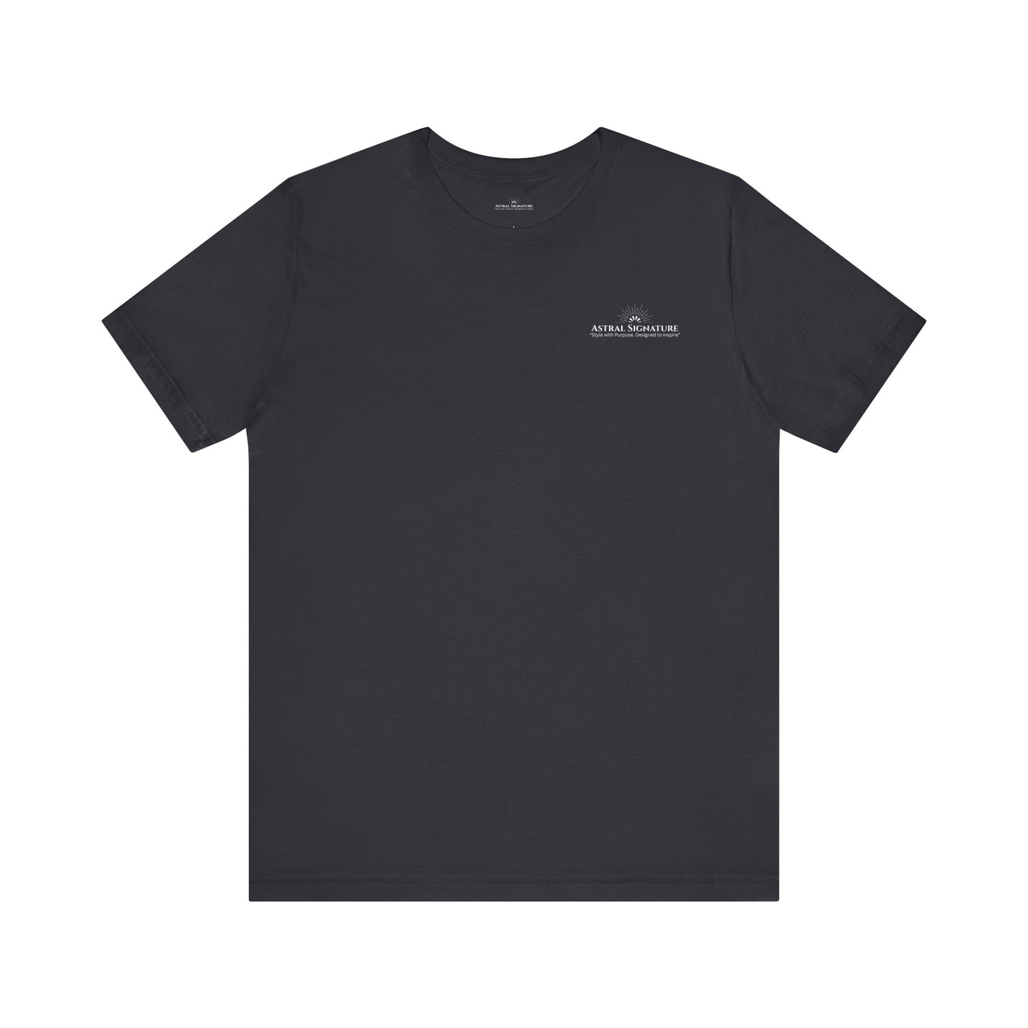 Astral Signature Tee, Unisex T-shirt in darker Colors, Gift for Friends, by Astral Signature