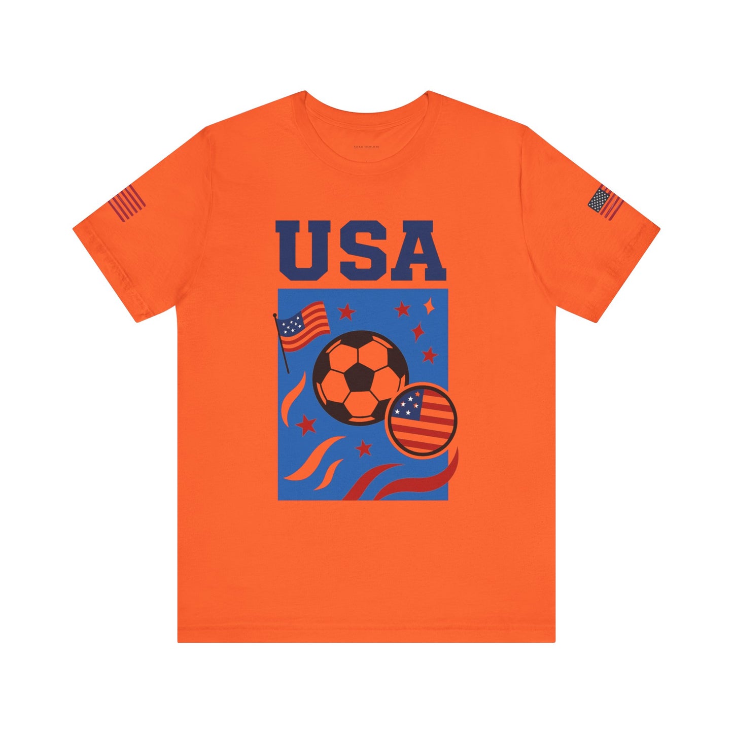 Casual Fashion T-Shirt - GO USA Team Tee, World Cup 2026 Limited Edition